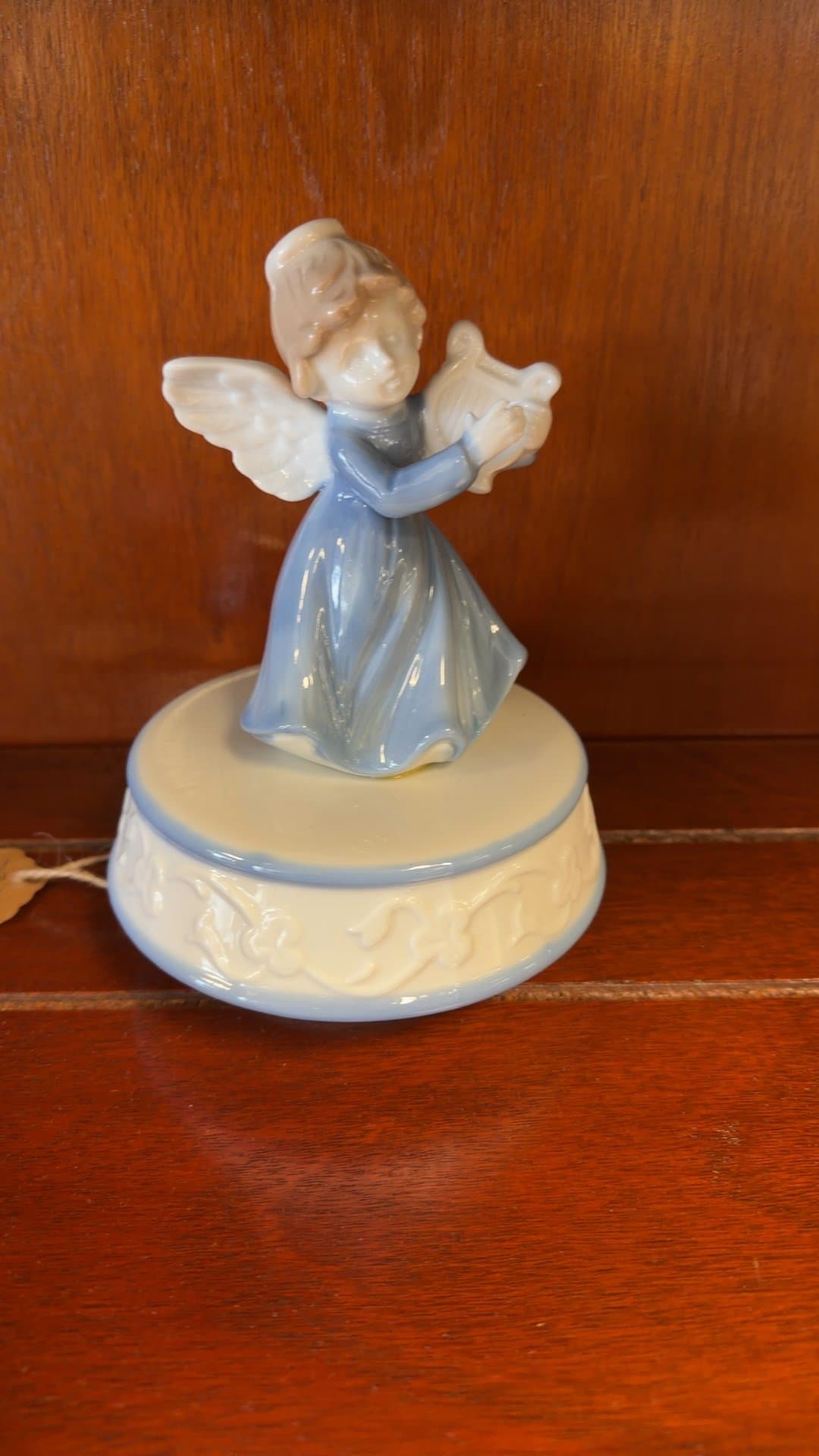 Porcelain Angel Music Box - Image 1