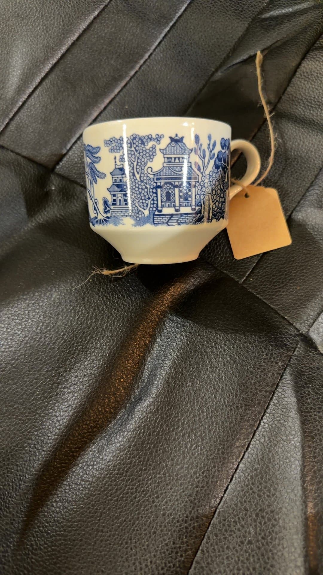 Churchill Blue Willow Cup - Image 1