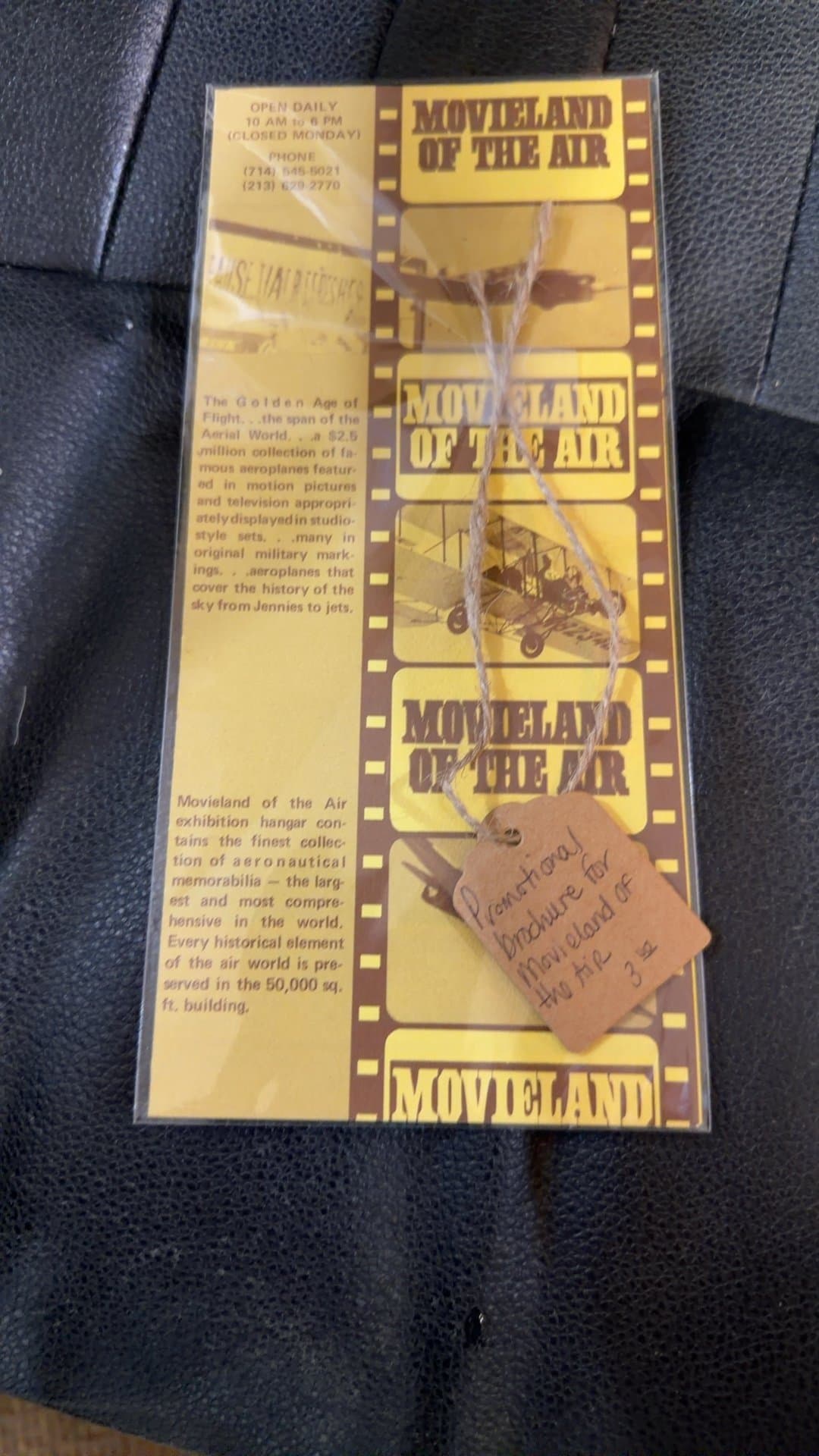 Movieland of the Air Promotional Brochure - Image 1