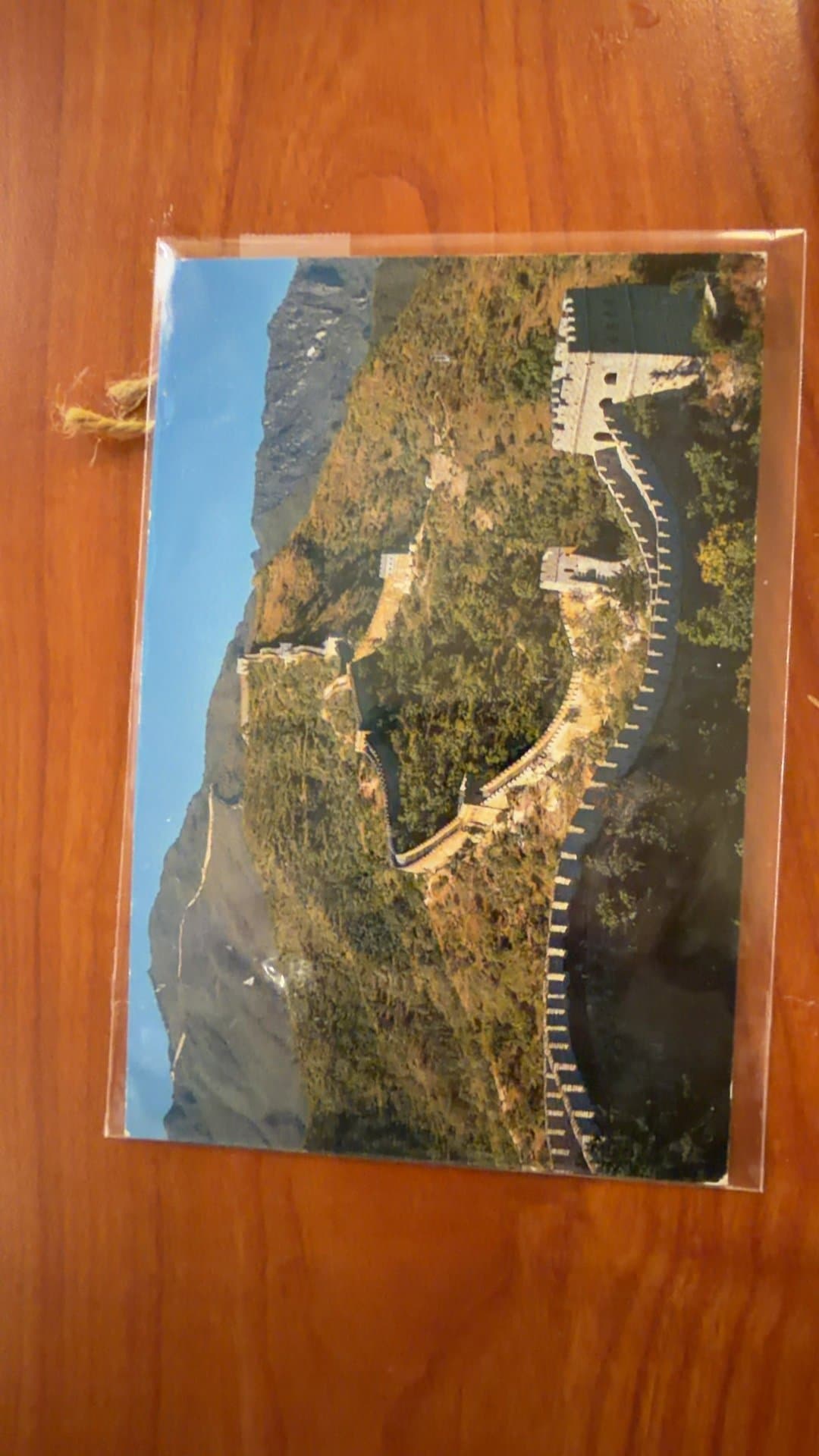 1980s Great Wall of China Postcard - Image 1