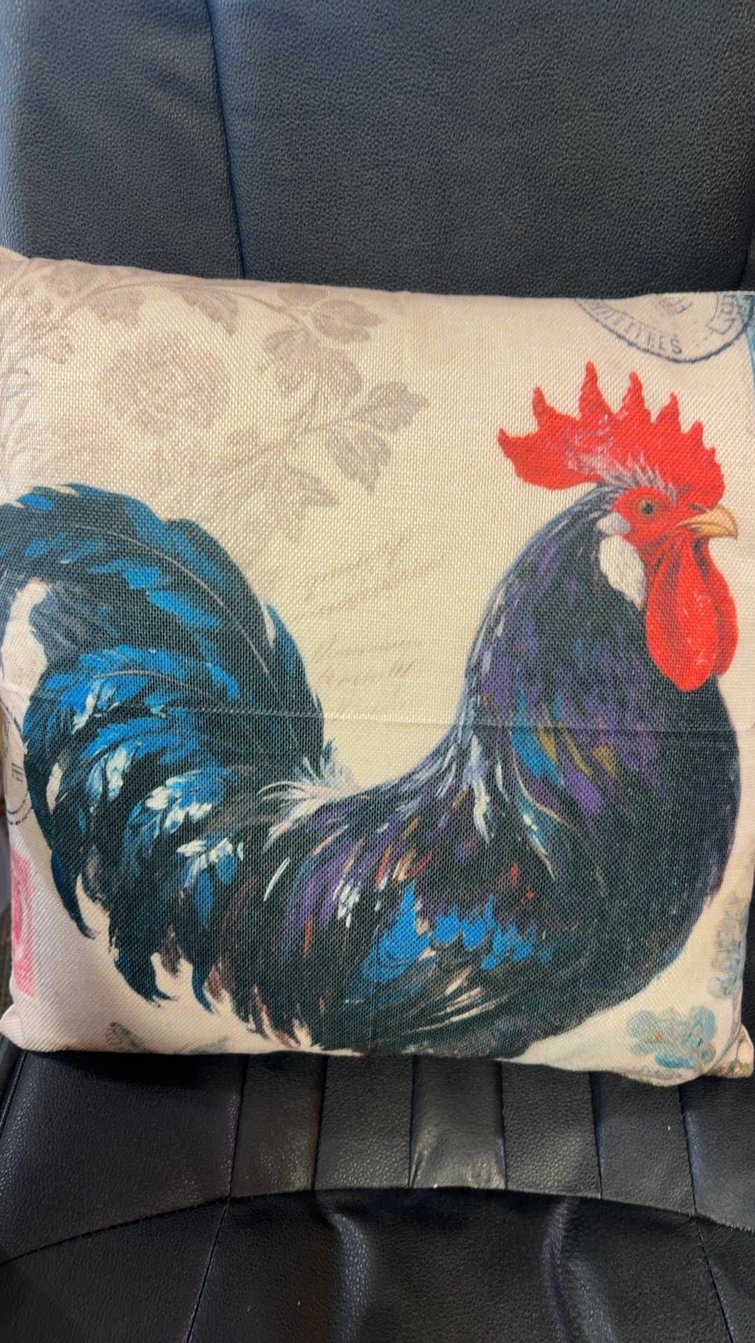 Rooster Decorative Pillow - Image 1