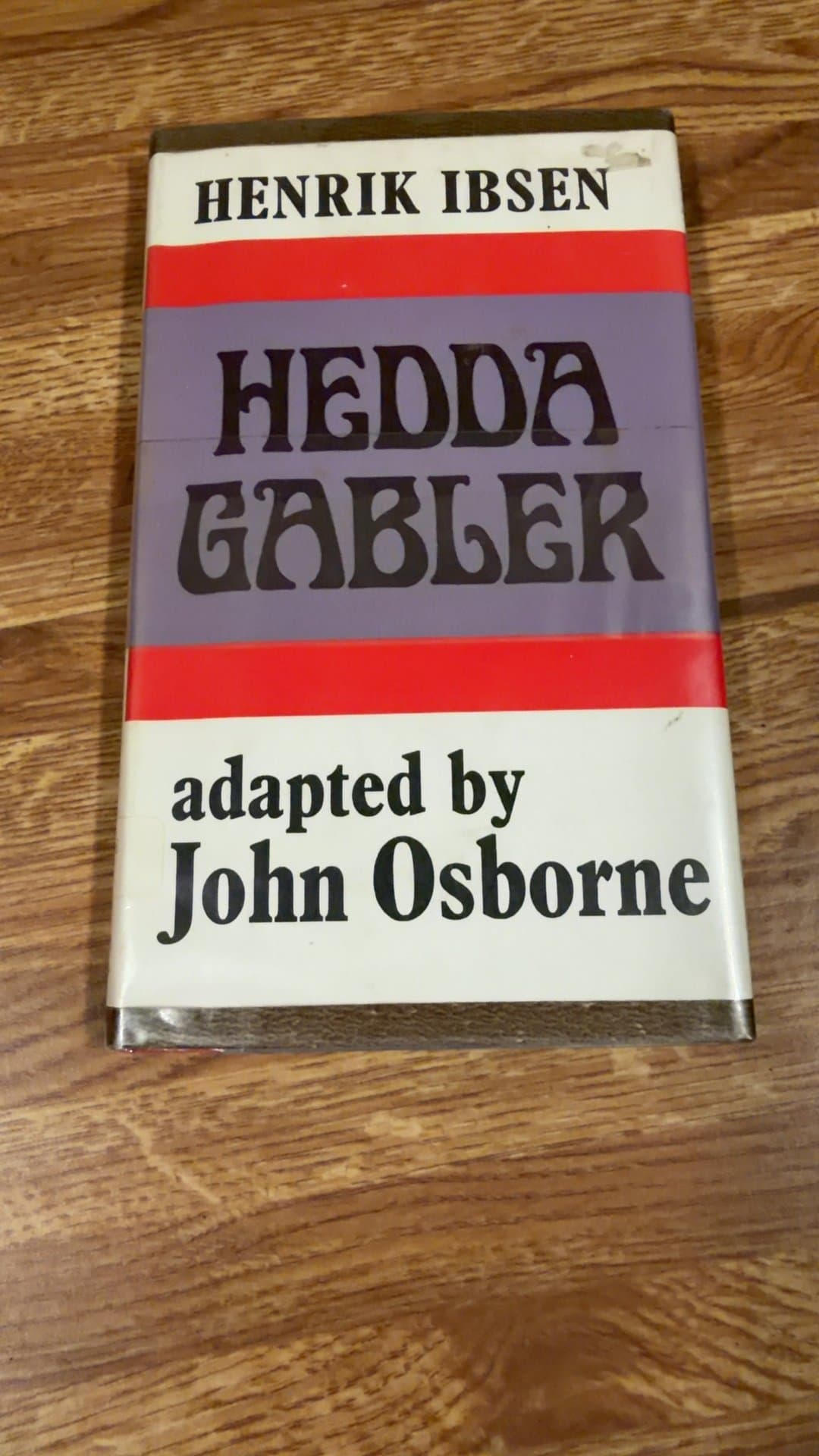 Hedda Gabler by Henrik Ibsen, adapted by John Osborne - Image 1