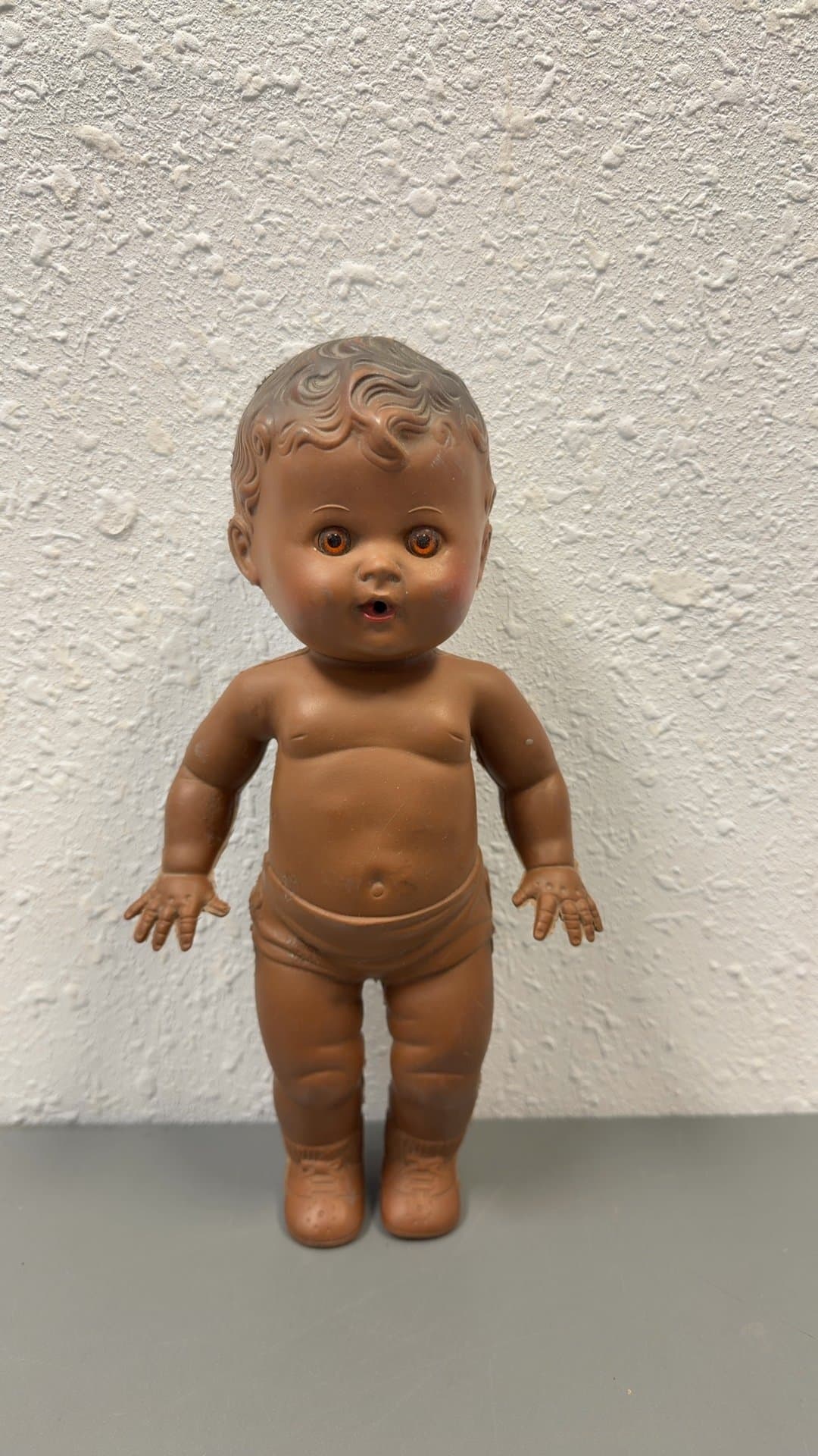 Vintage Sun Rubber Co. Tod-L-Tot Black Baby Doll - Image 1