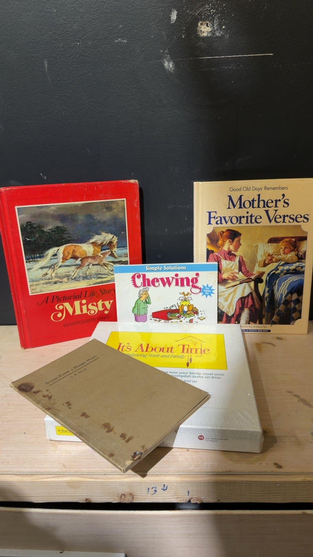Vintage Vintage Children's and Family Books Lot of 5 - Image 1