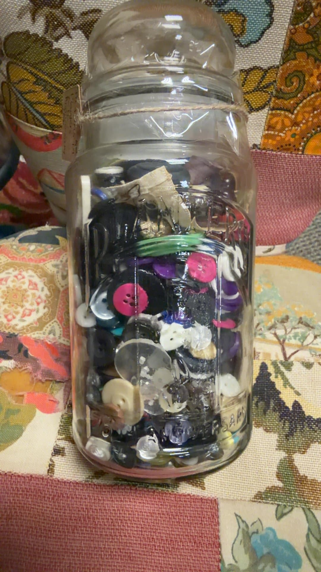 Planters 75th Anniversary Jar with Assorted Buttons - Image 1