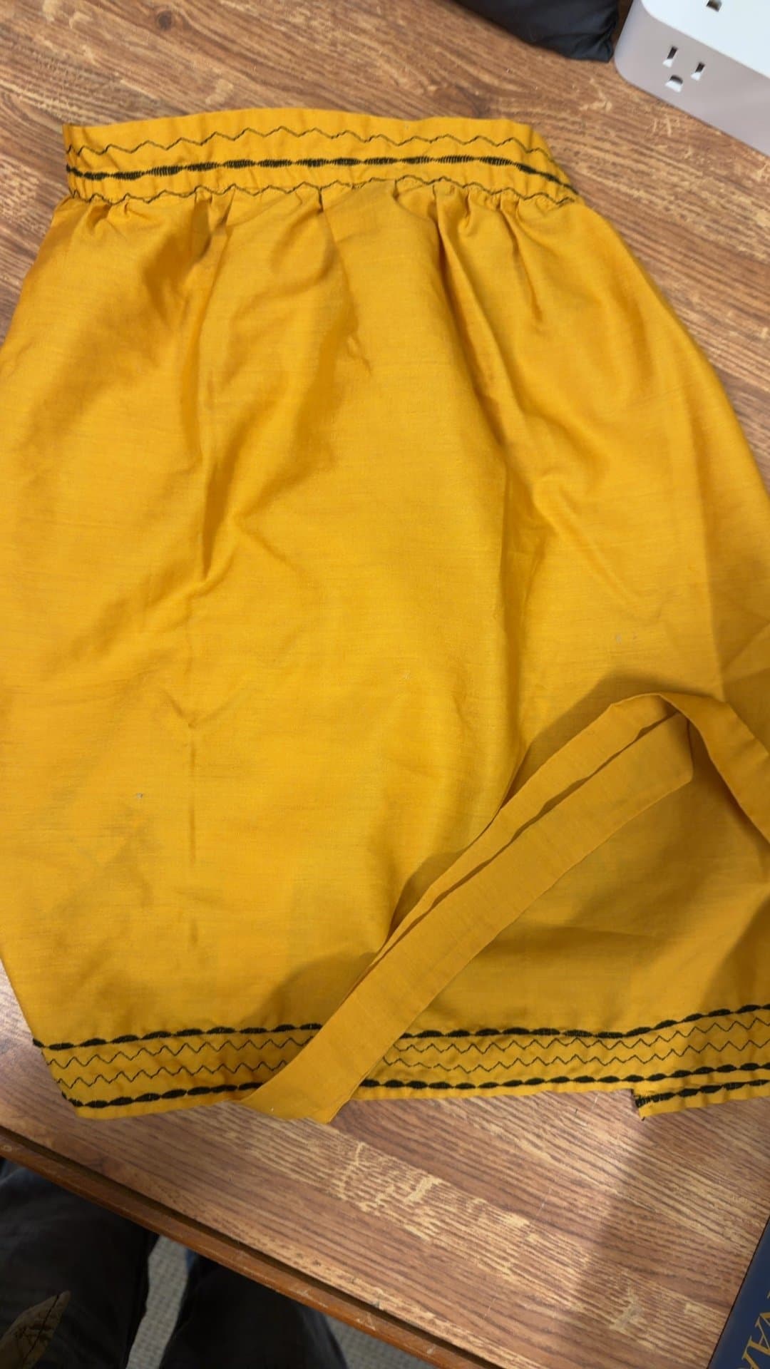 vintage half apron 1950's - Image 1