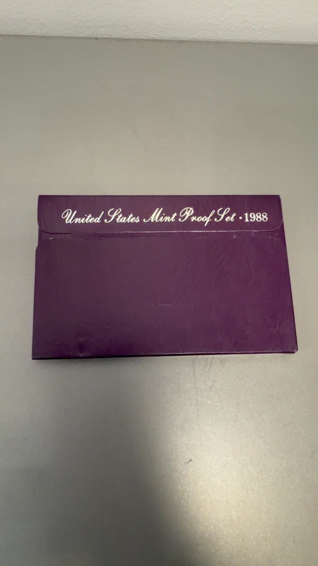 1988 United States Mint Proof Set - Image 1
