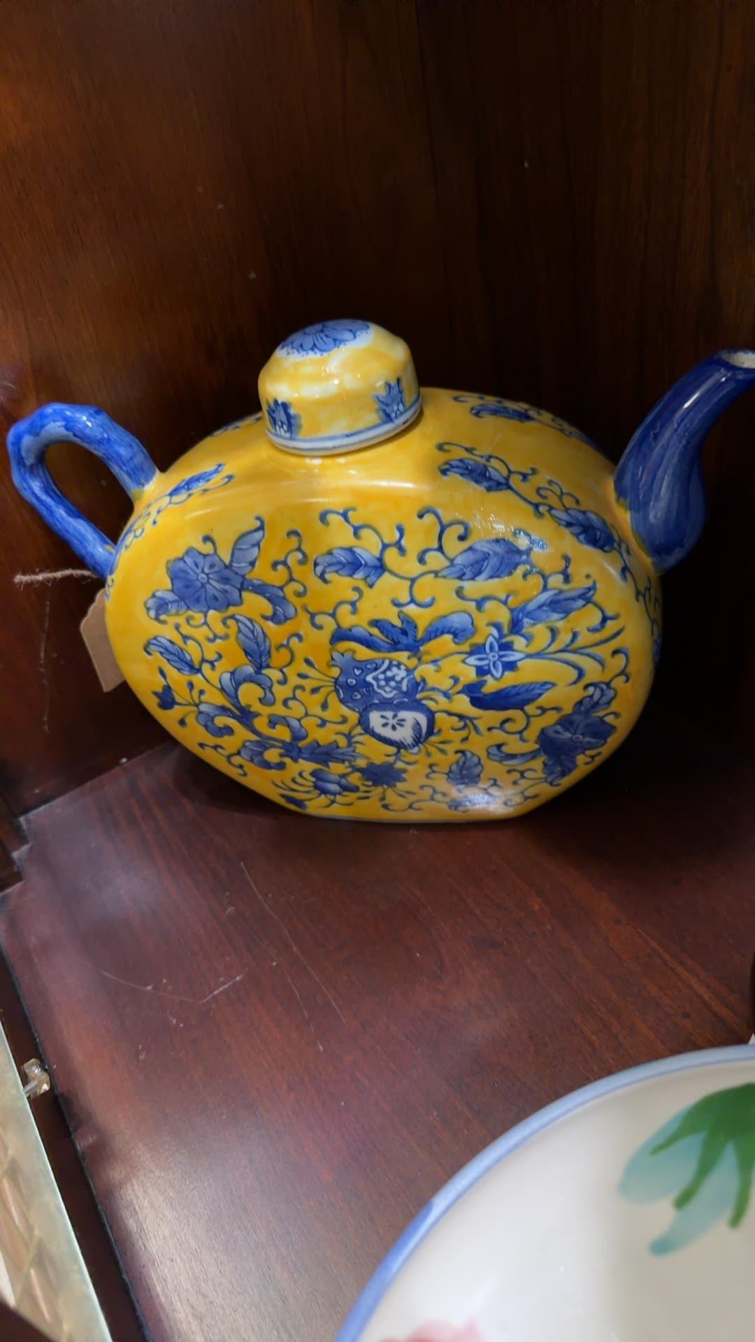 Chinese Porcelain Moon Flask Ewer Teapot - Image 1