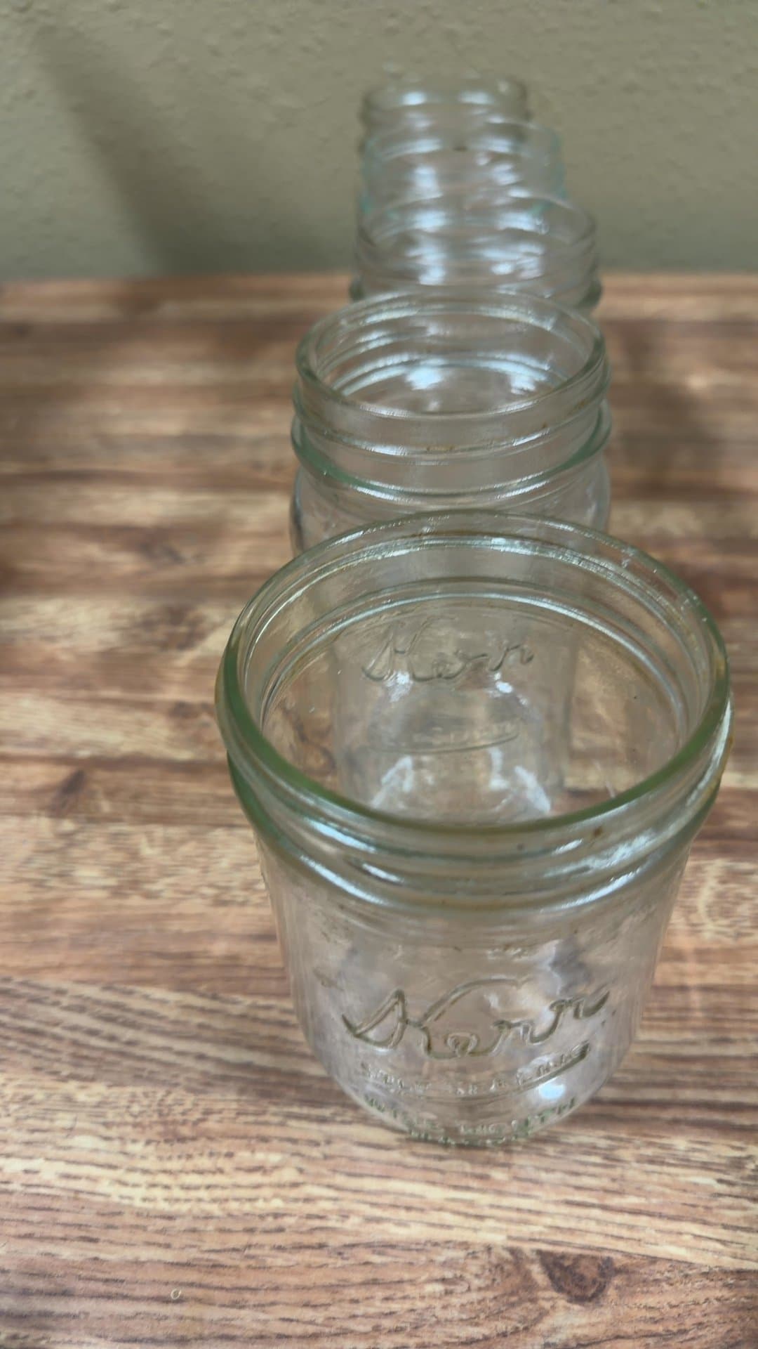 Kerr (wide and regular) Mouth Mason Jars-5 - Image 1