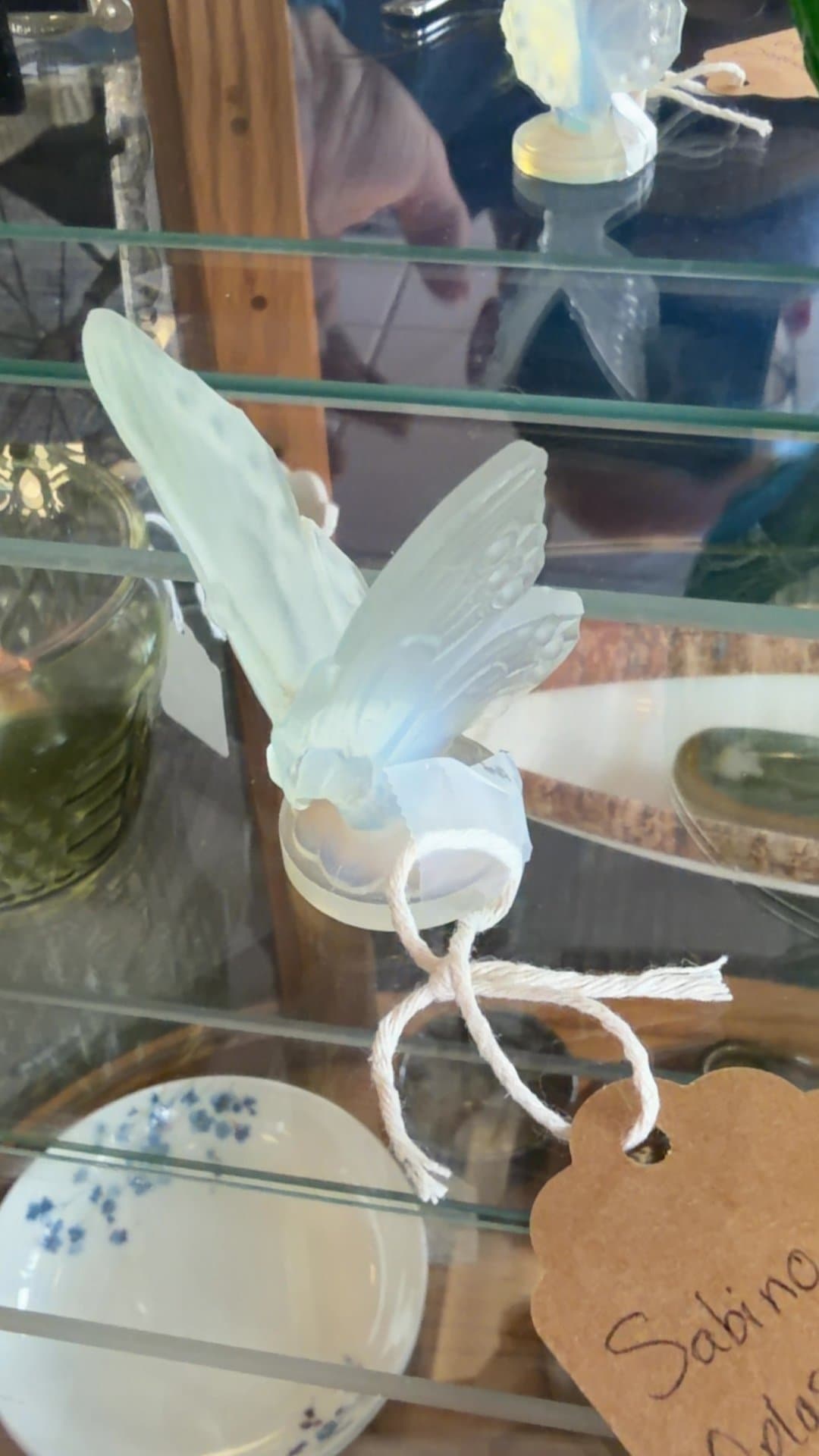 Sabino Opalescent Glass Butterfly - Image 1