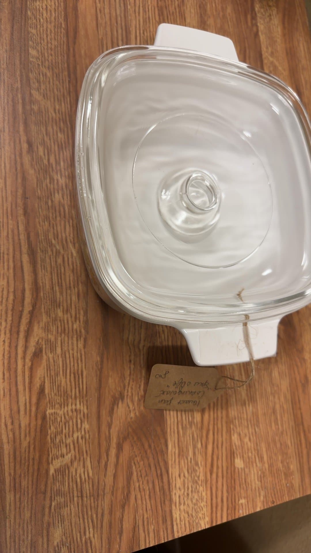 CorningWare Glass Baking Dish with Lid - Image 1