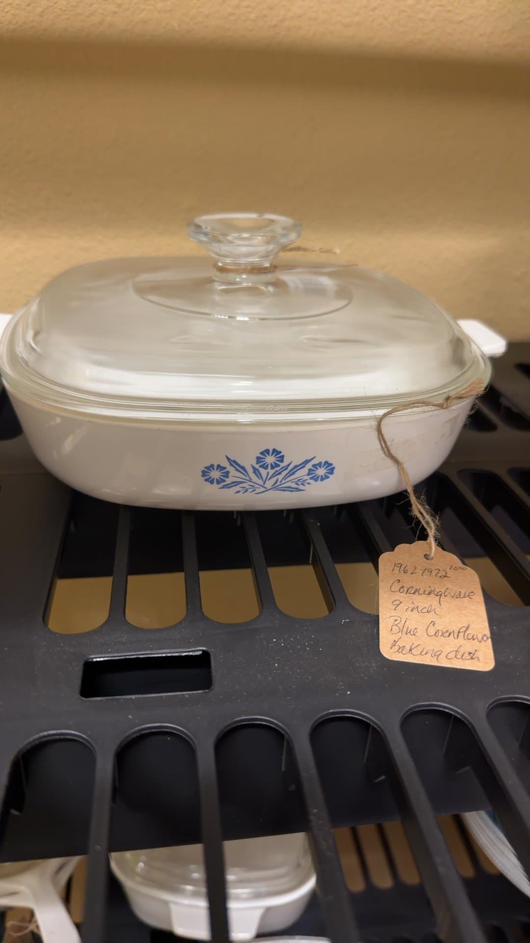 CorningWare 9-Inch Blue Cornflower Baking Dish - Image 1