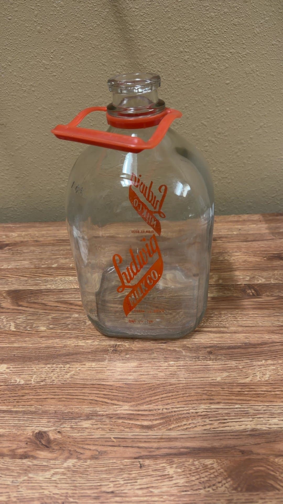 Ludwig Milk Co. Glass Bottle - Image 1