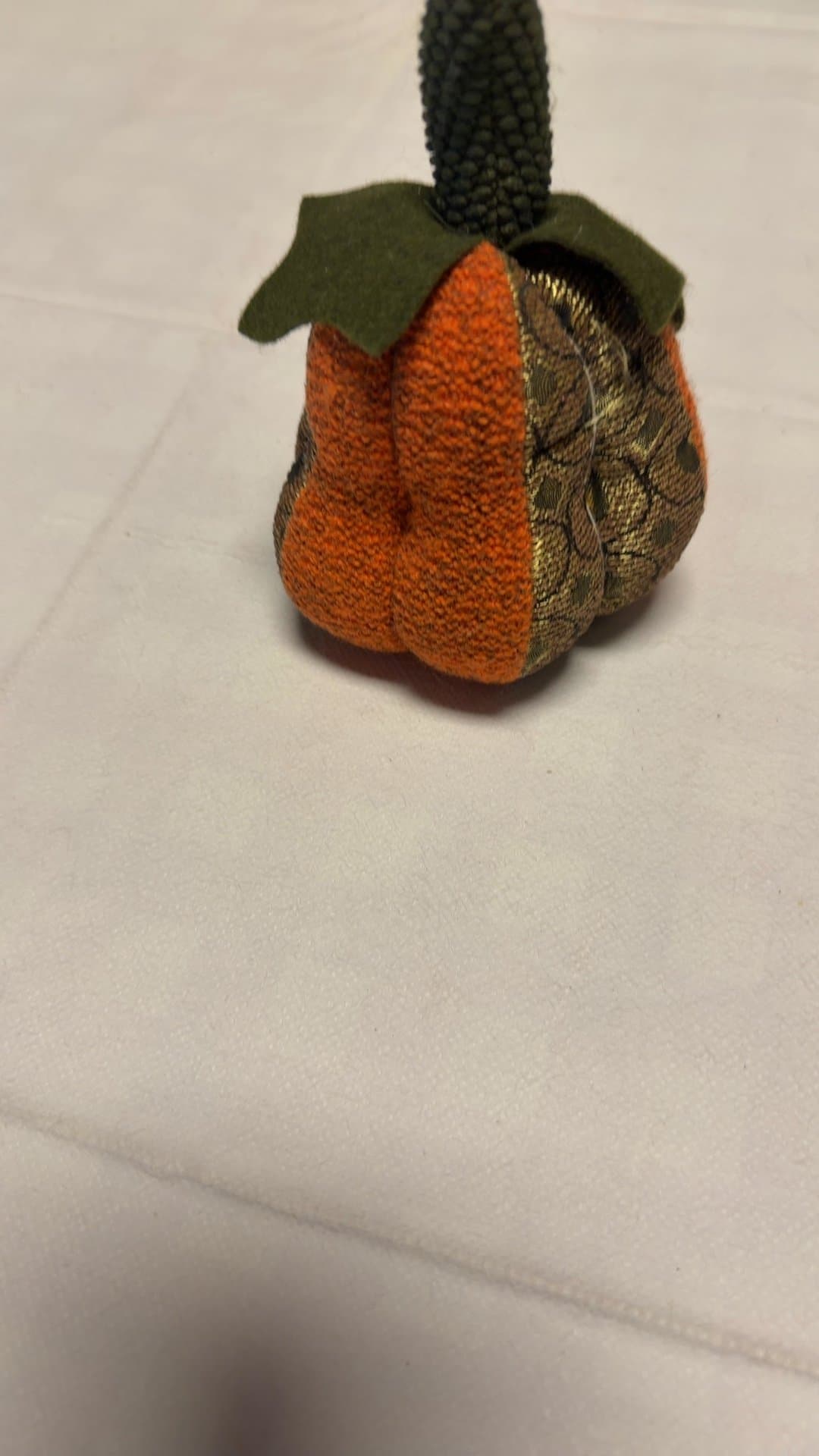 Fabric Pumpkin Decoration - Image 1