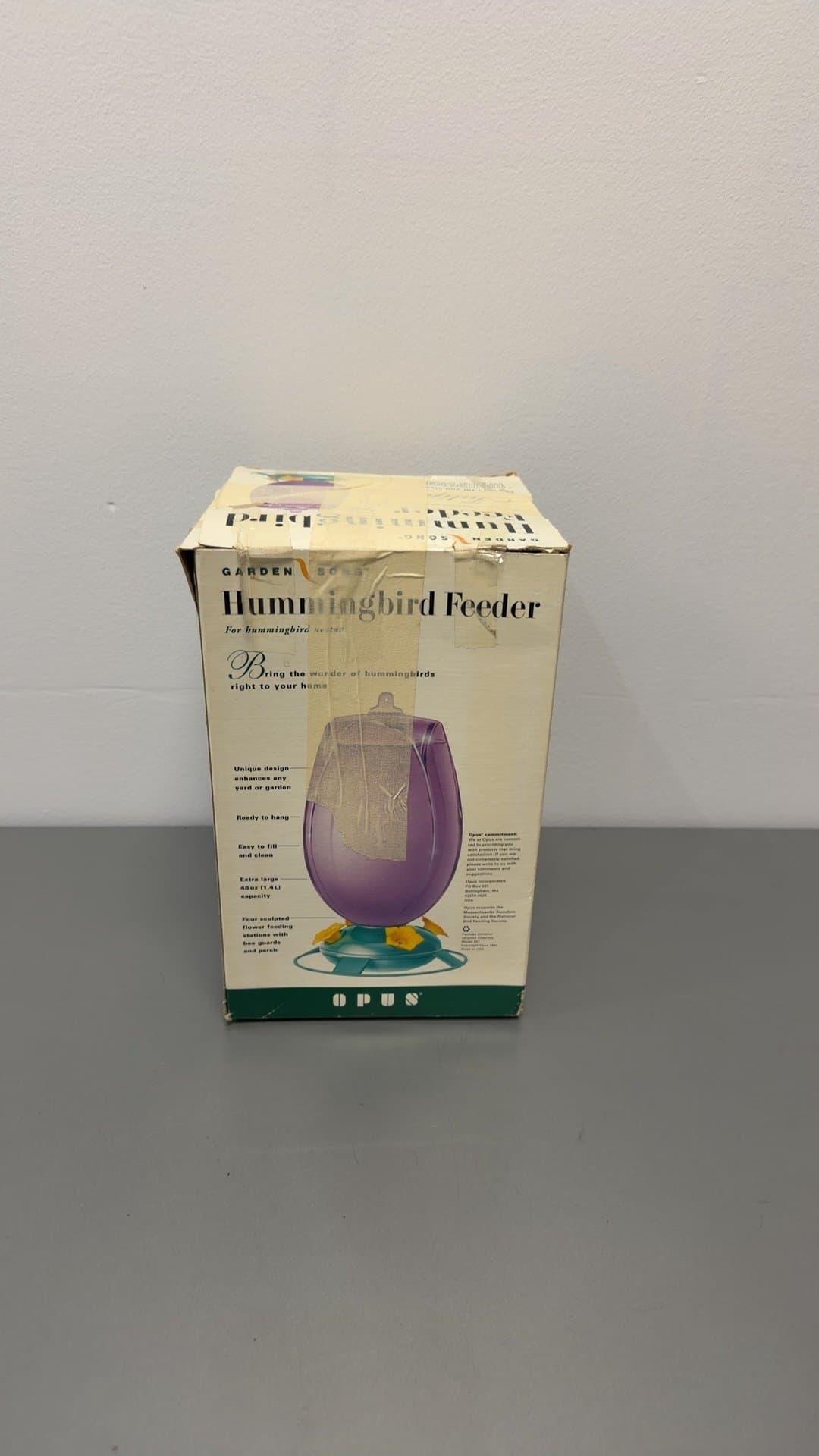 Opus Garden Song Tulip Hummingbird Feeder Model 457 - Image 1