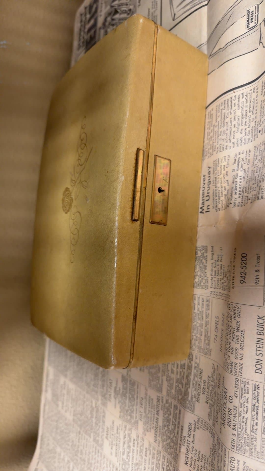 Farrington Jewelry Box 1950's-60's - Image 1