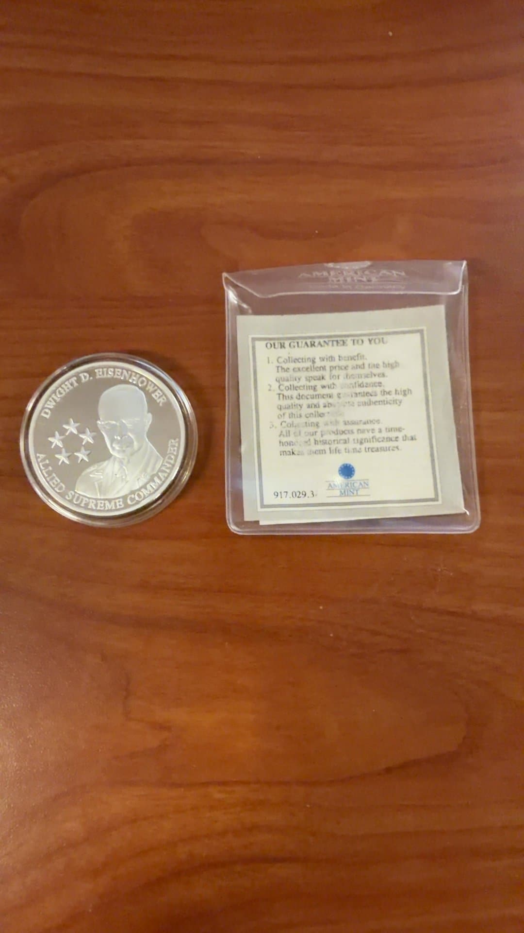 Dwight D. Eisenhower Commemorative Coin - Image 1