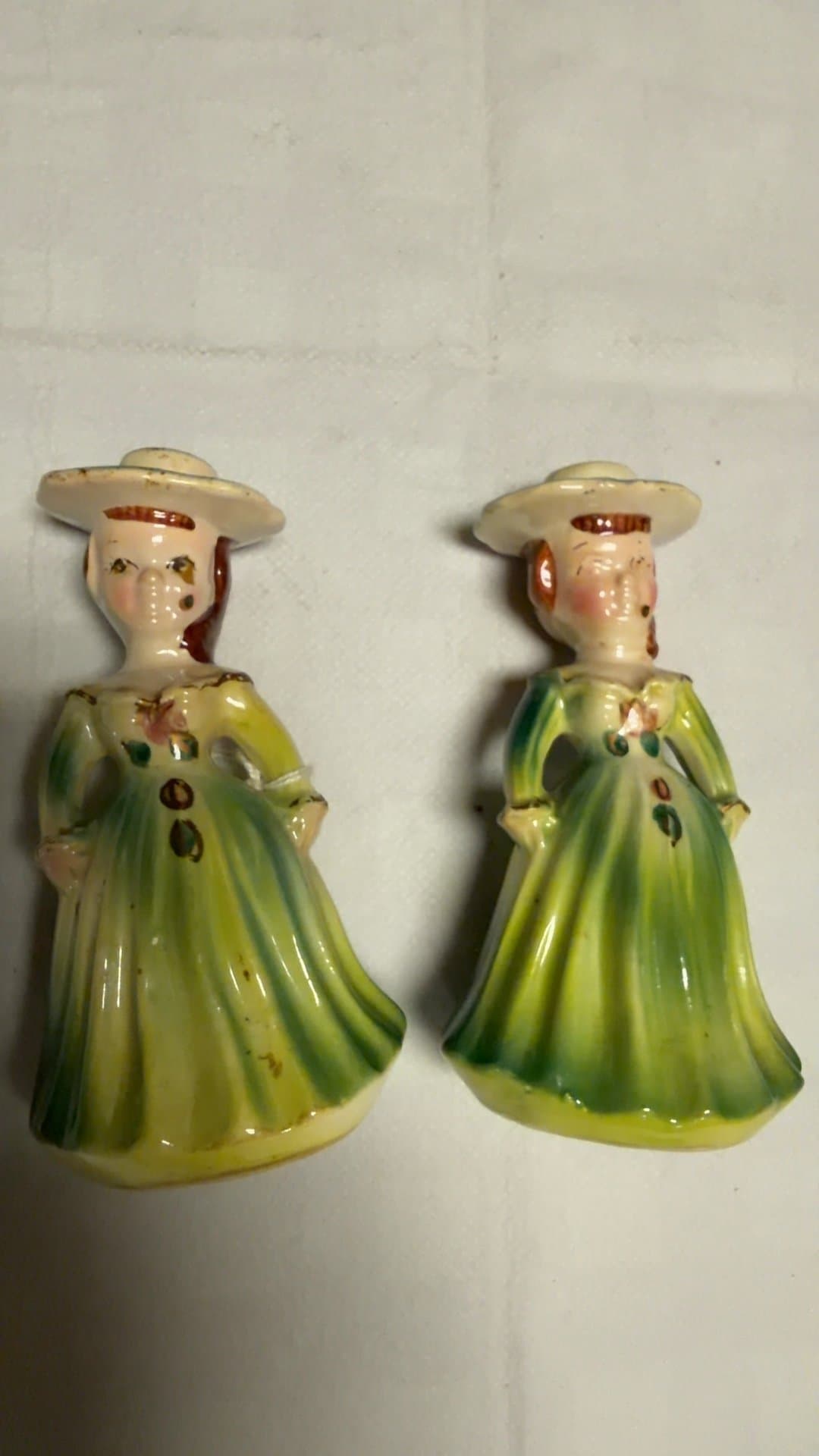 "Southern Belle" salt and pepper shakers 1950's-60's - Image 1