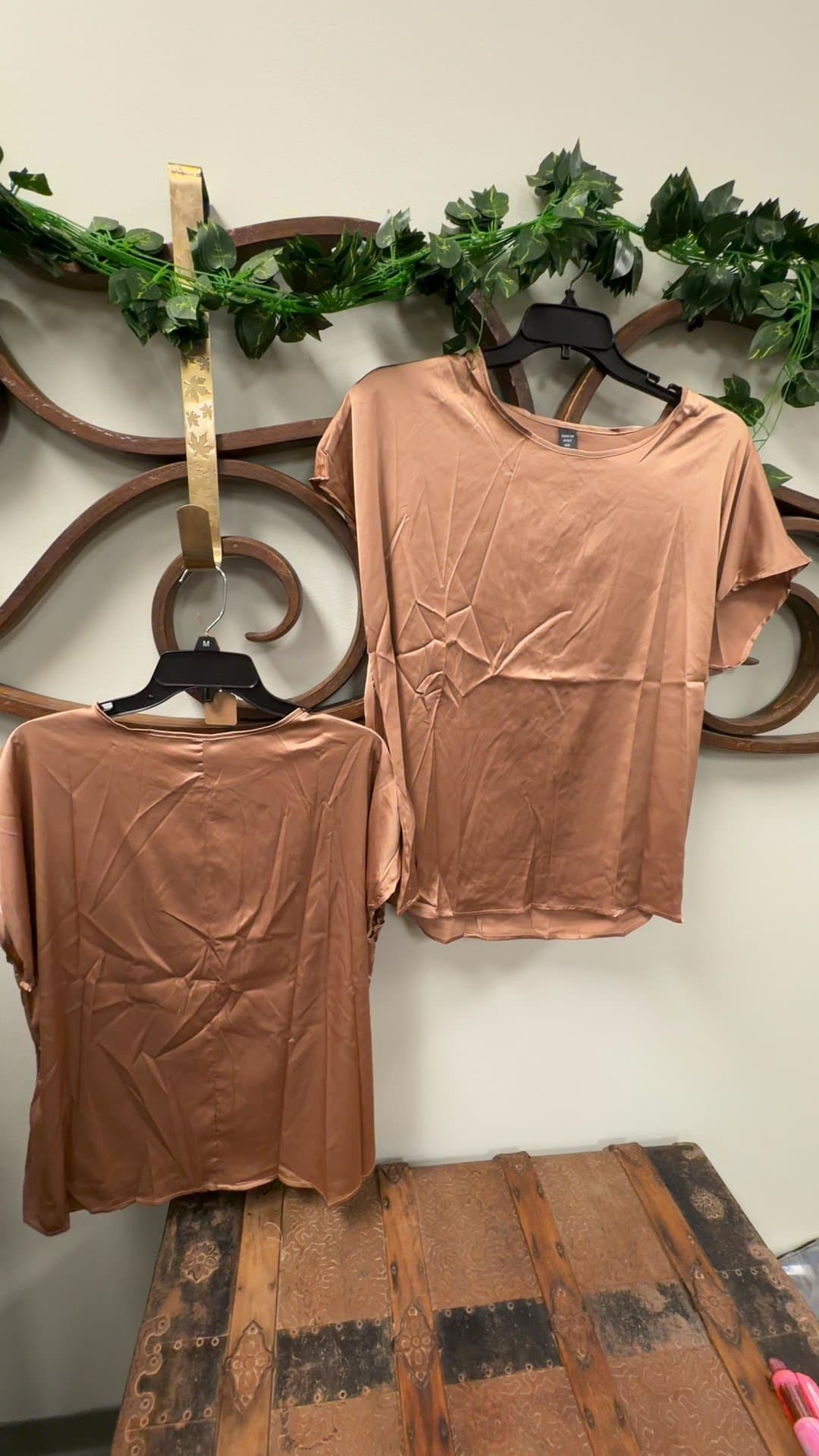 Shein Women's Brown T-Shirts - Image 1