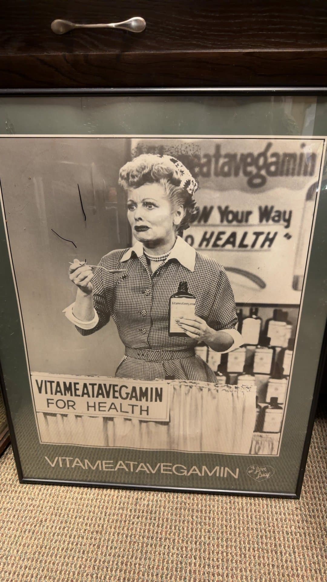 I Love Lucy Vitameatavegamin Poster - Image 1