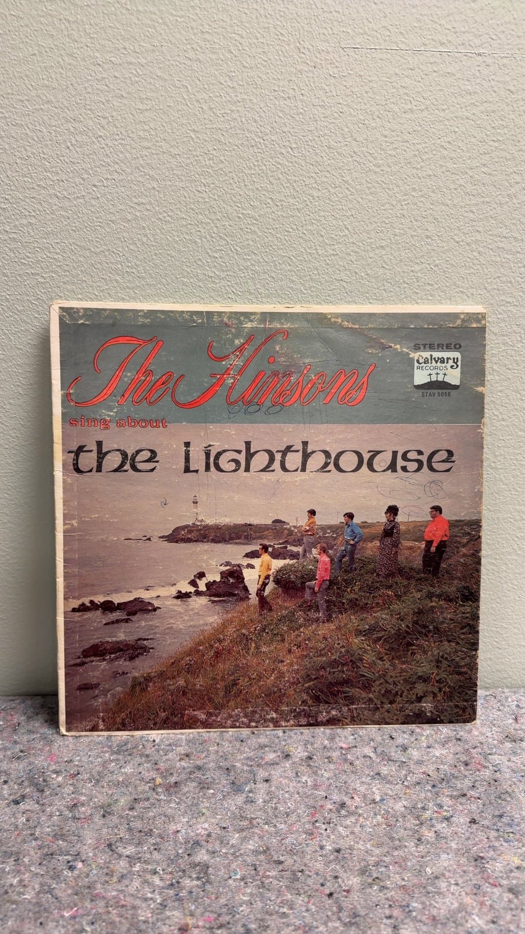 The Hinsons - Sing About the Lighthouse Vinyl Record - Image 1