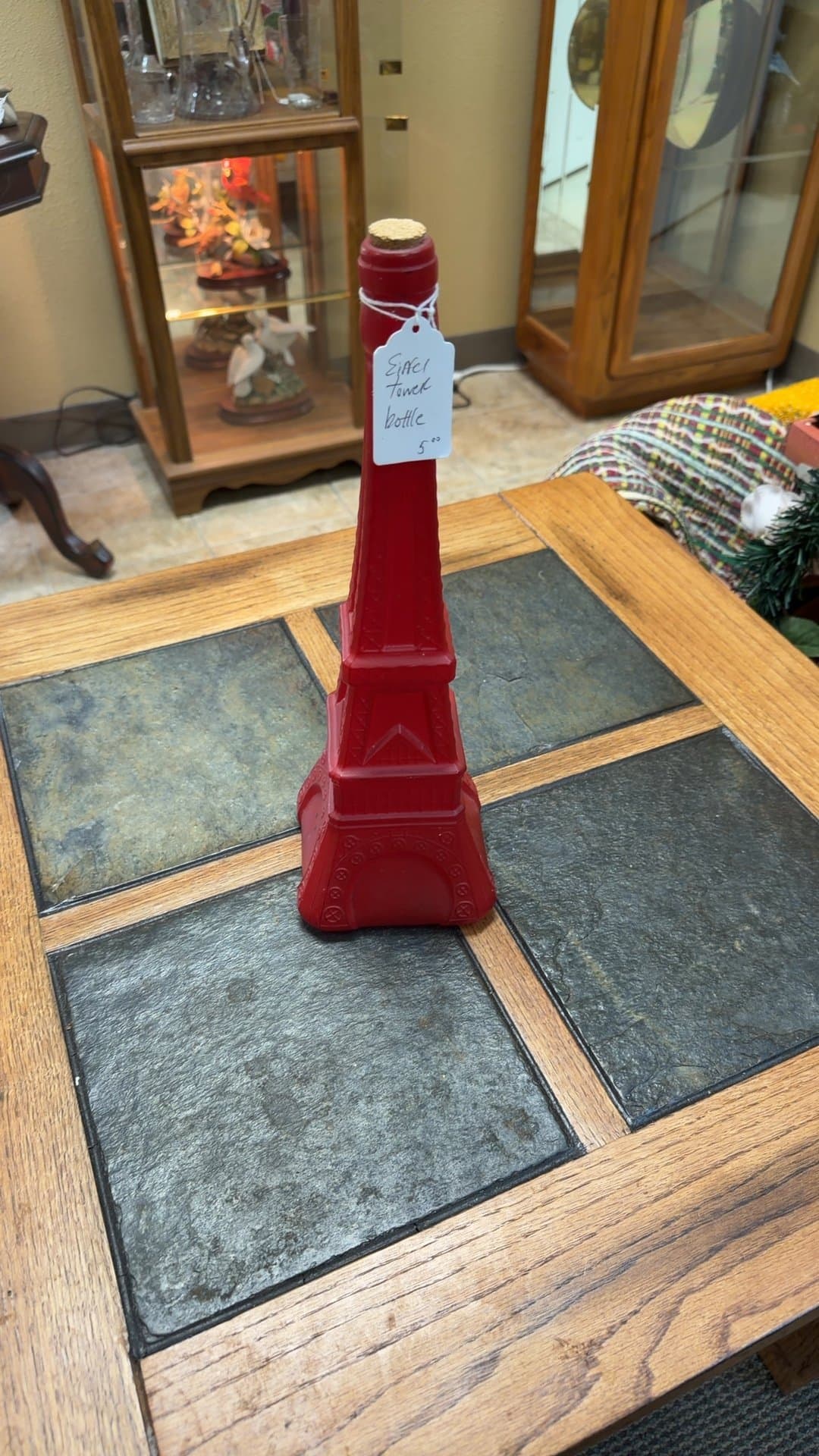 Eiffel Tower Shaped Bottle - Image 1