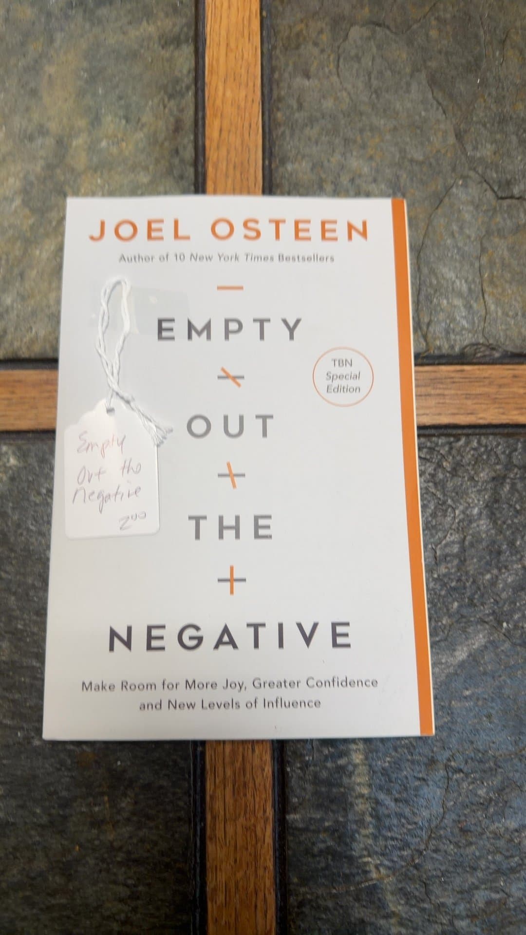 Empty Out the Negative by Joel Osteen - TBN Special Edition - Image 1