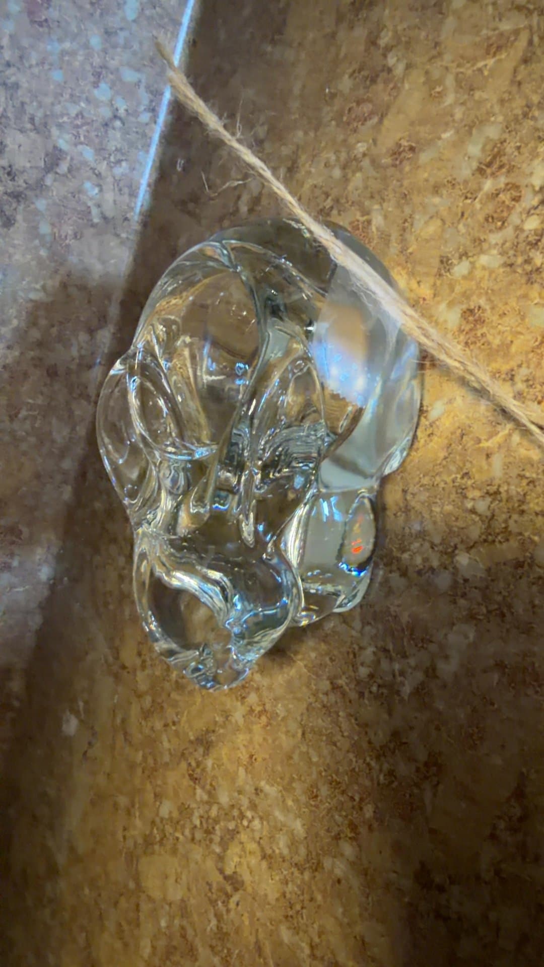 Glass Rabbit votive holder/ Paperweight - Image 1