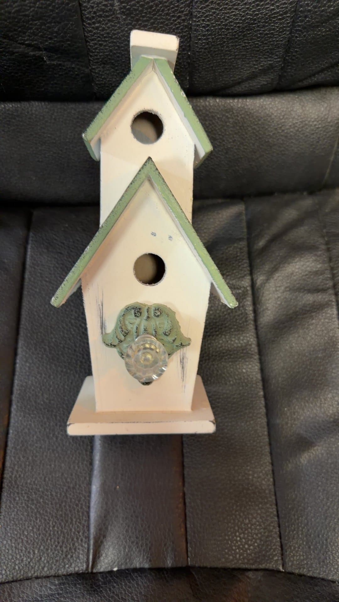 Decorative Wooden Birdhouse - Image 1