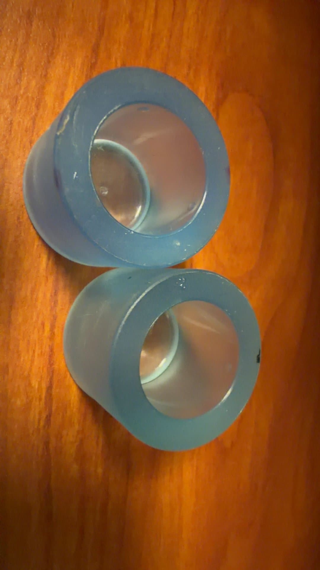 Blue salt cellars - Image 1
