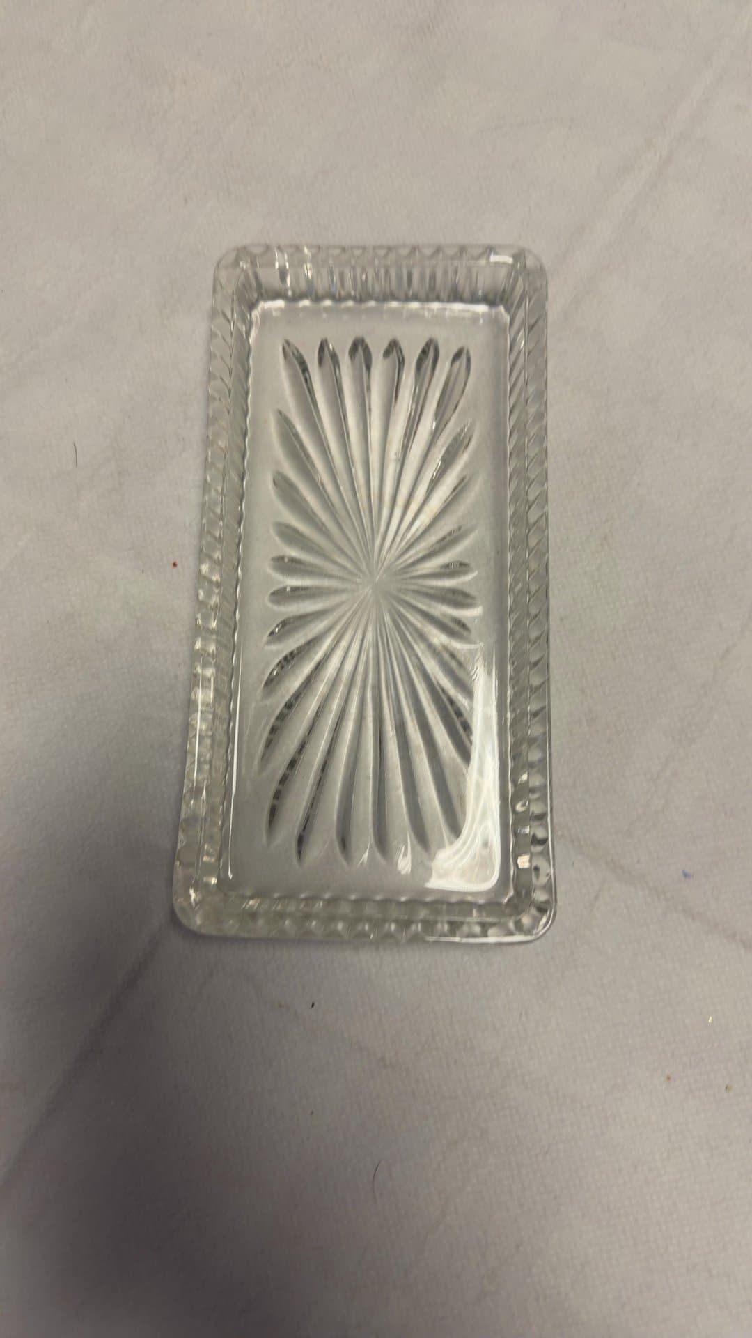 Glass Trinket Dish - Image 1