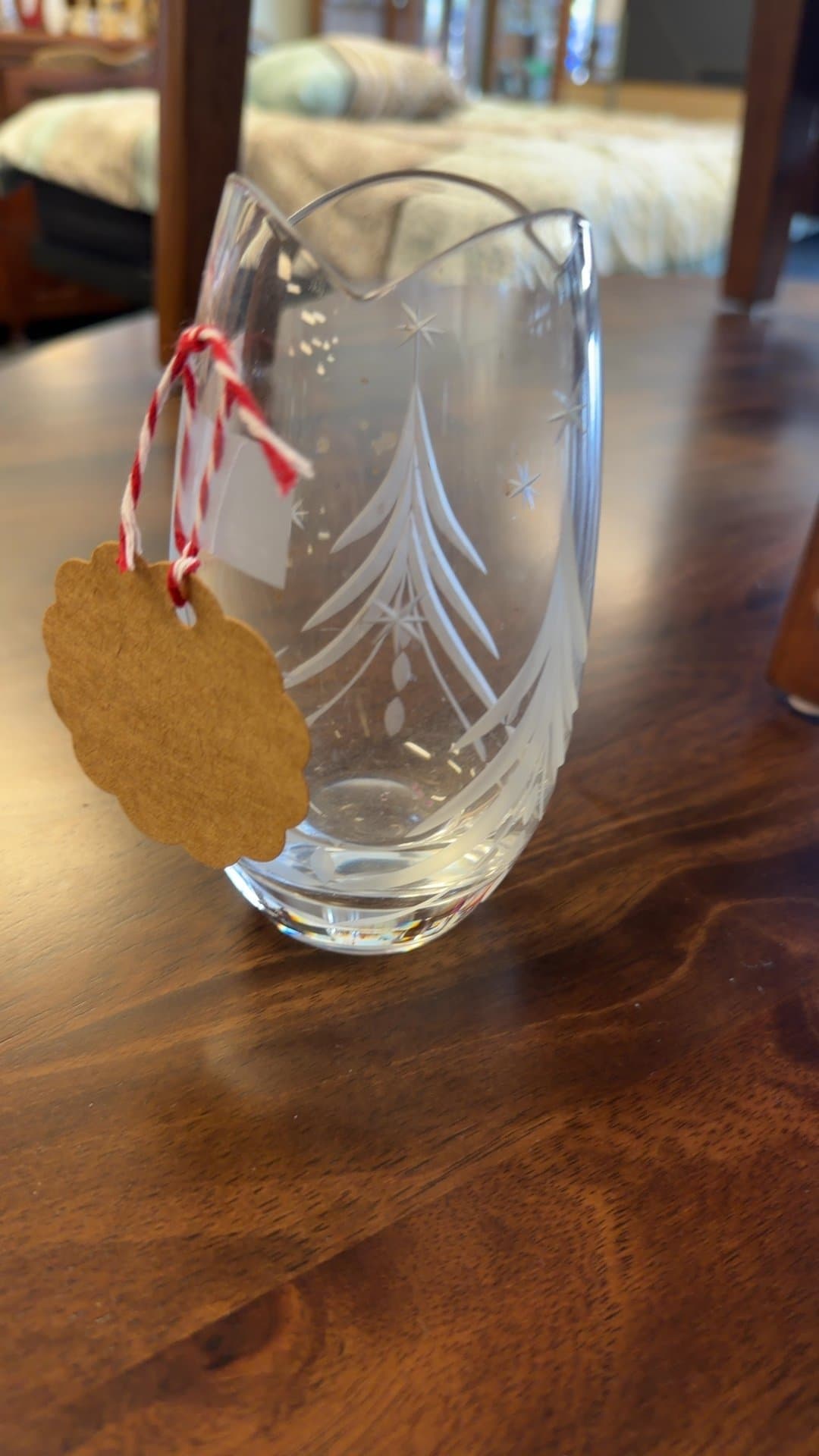 Mikasa Crystal Bud Vase - Image 1