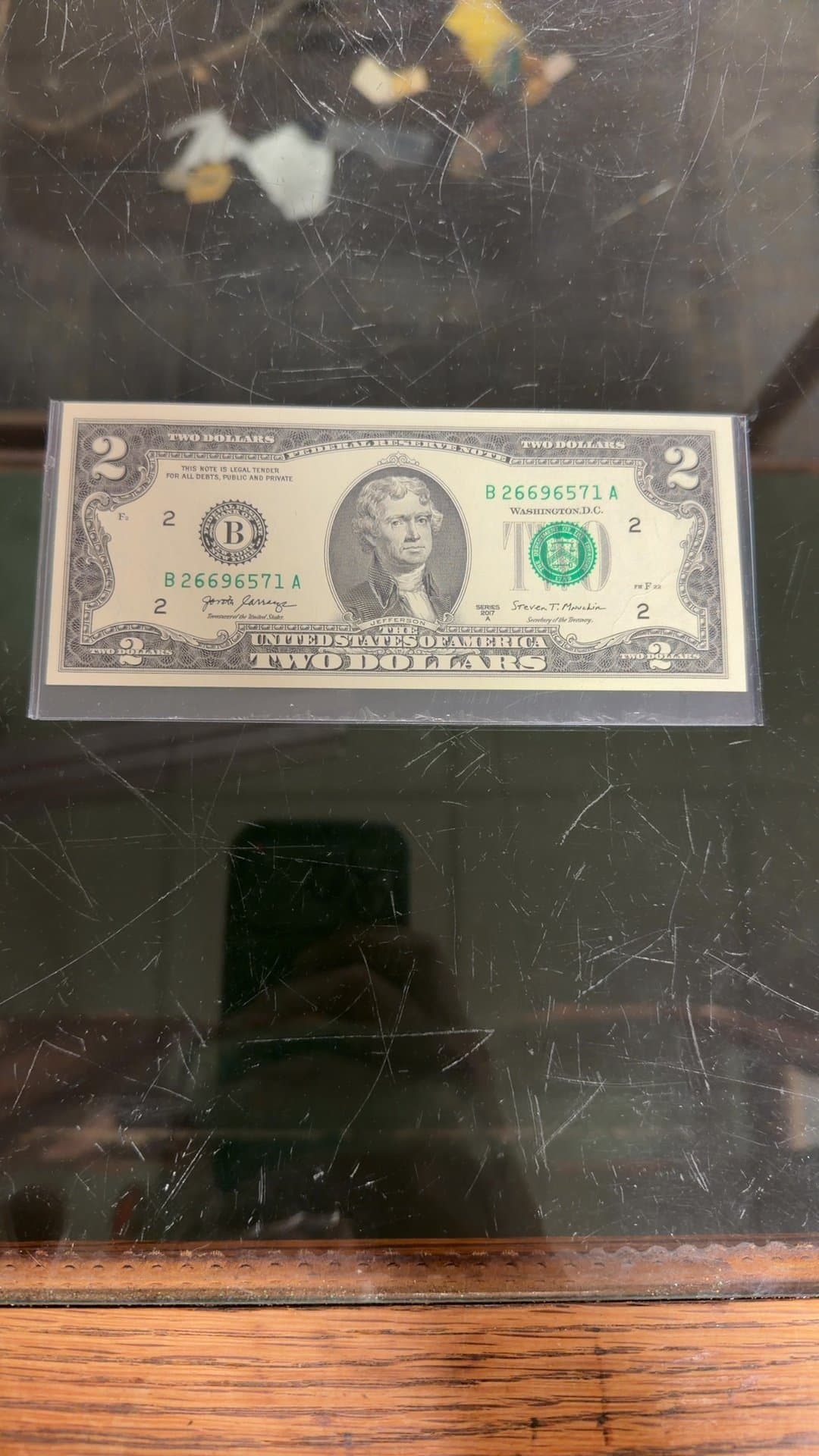 1976 United States Two-Dollar Bill - Image 1