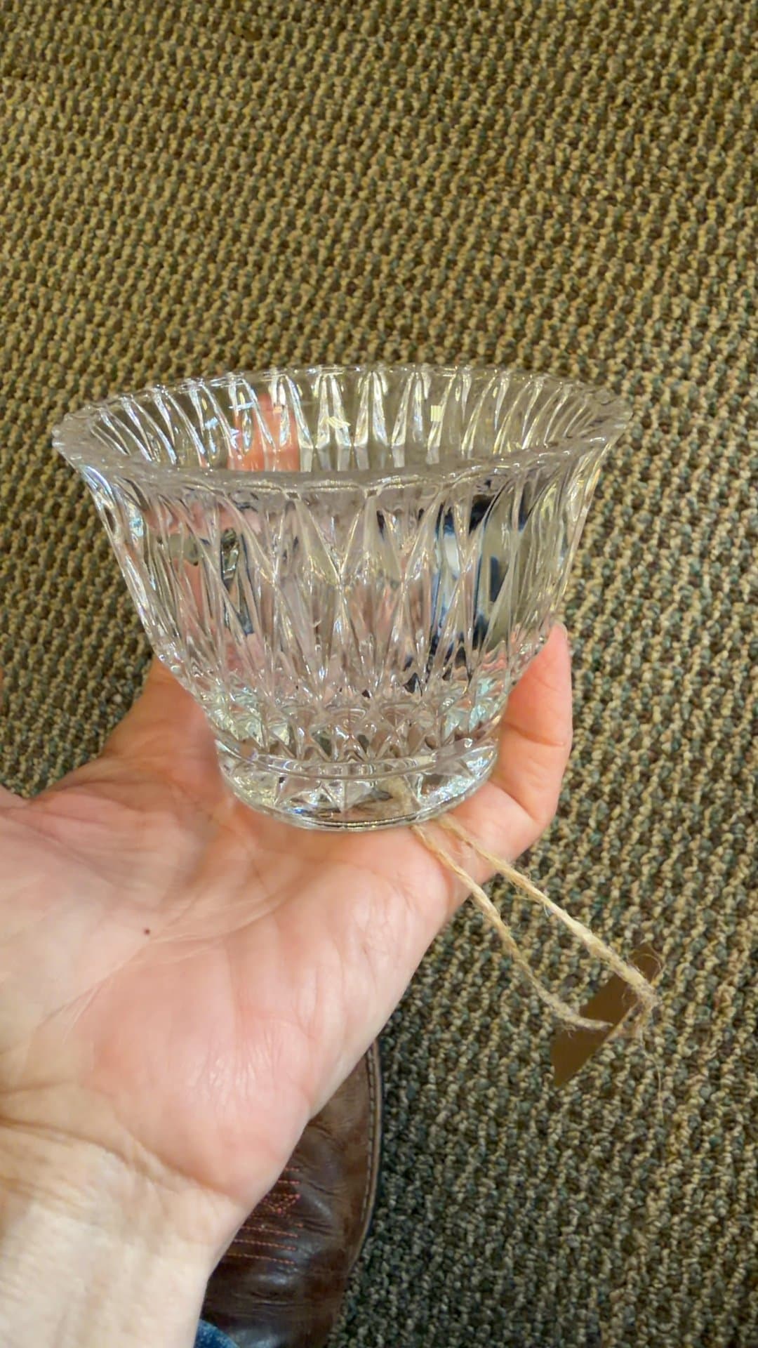 Libbey Glass Co. 'Starburst' Open Sugar Bowl - Image 1
