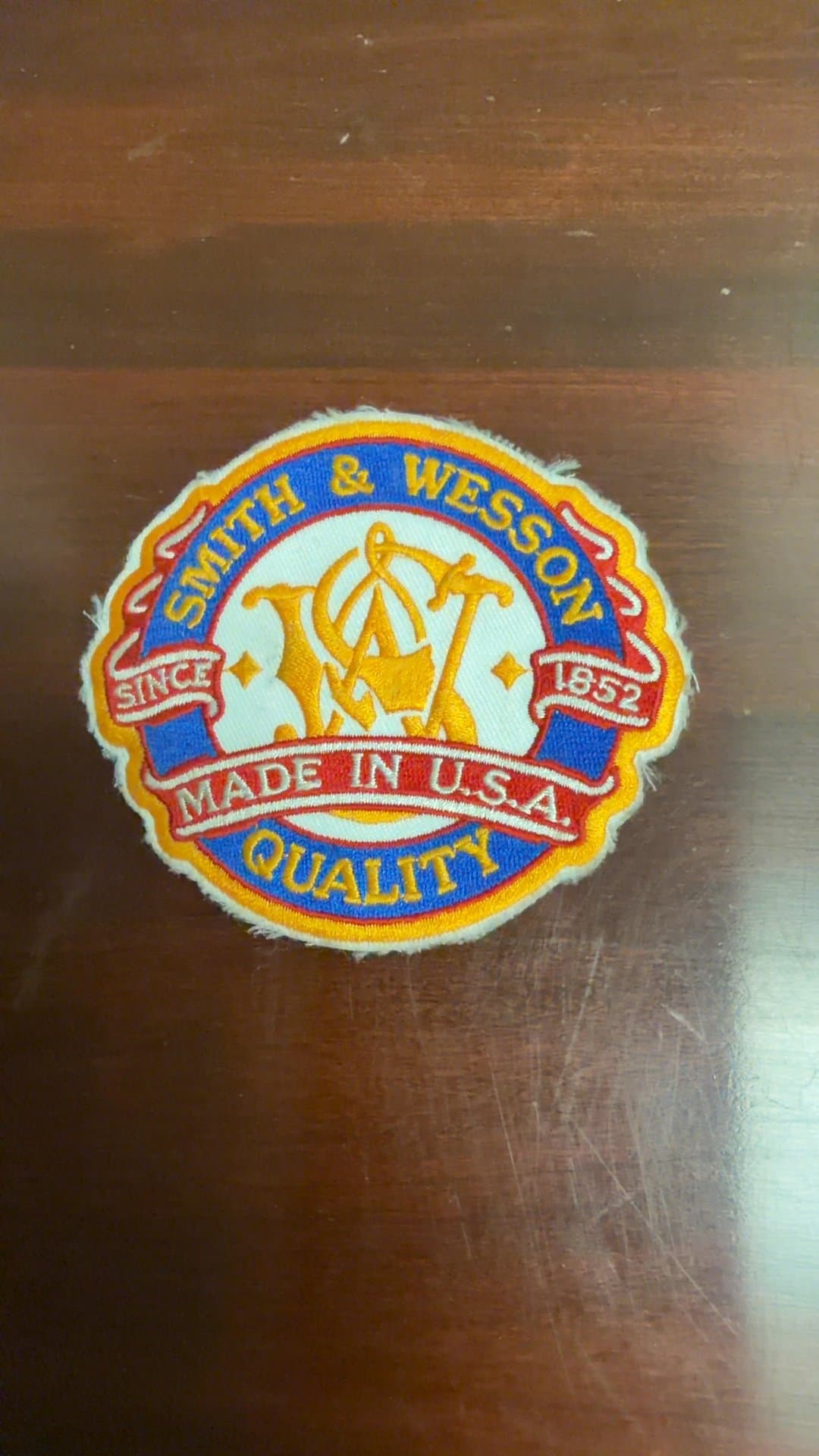 Smith & Wesson Embroidered Patch - Image 1