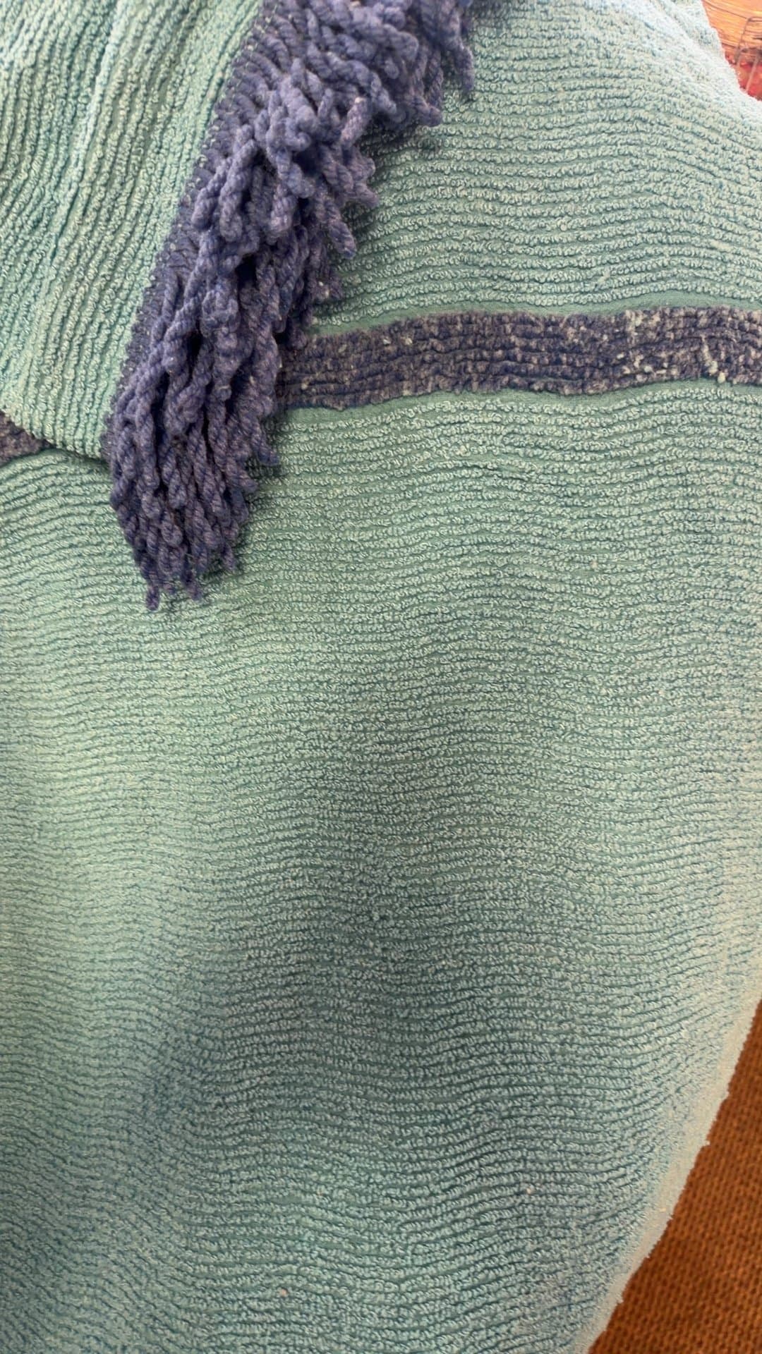 Vintage Chenille Bedspread - Image 1