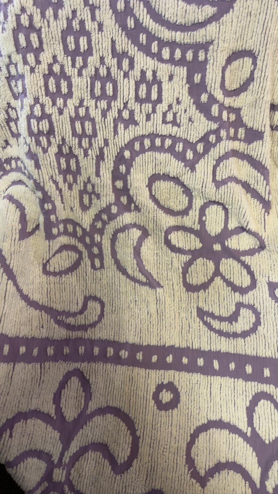 Vintage Chenille Bedspread - Image 1
