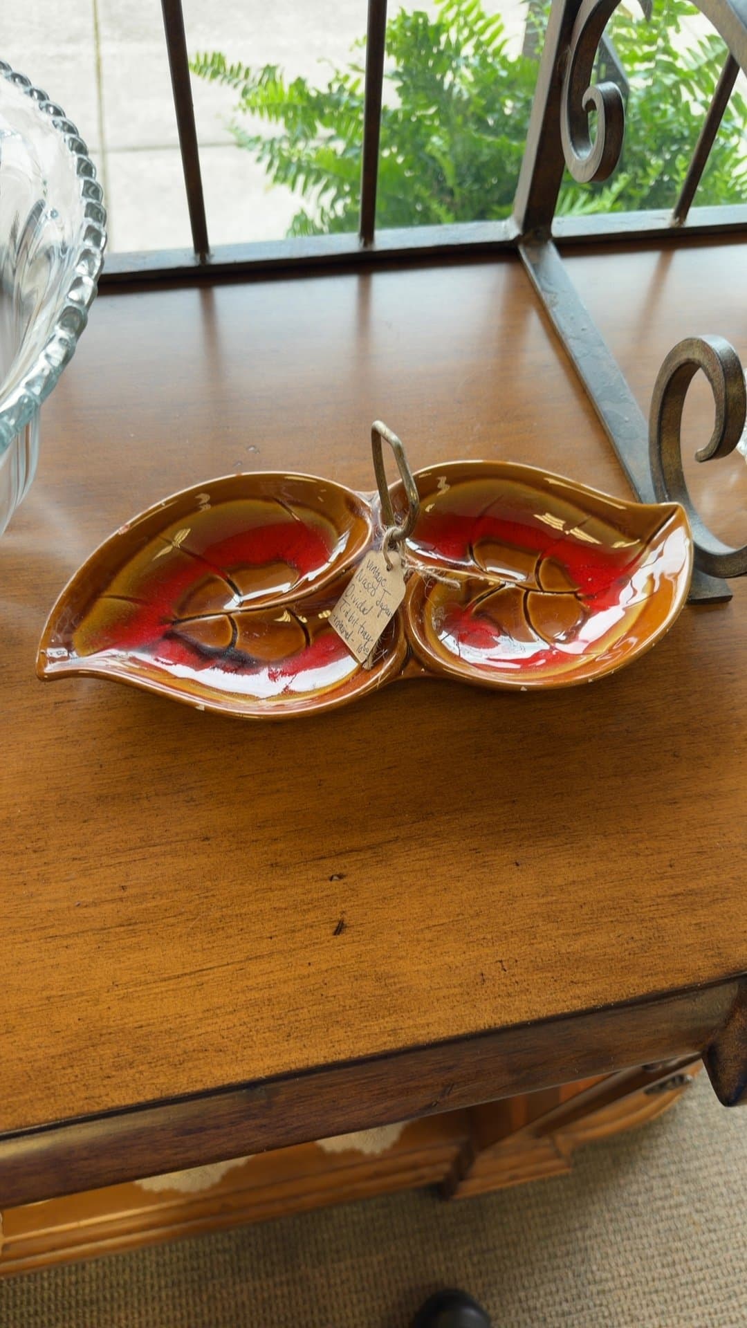 Vintage Nasco Japan Divided Tidbit Tray - Image 1