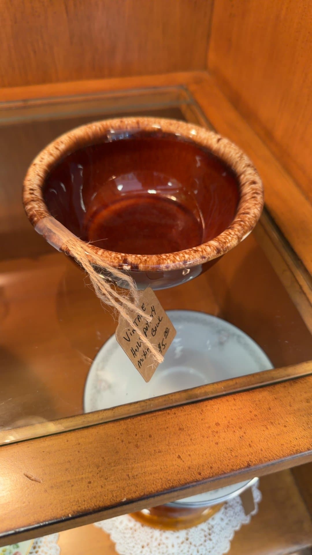 Vintage Hull Pottery Mixing Bowl - Image 1
