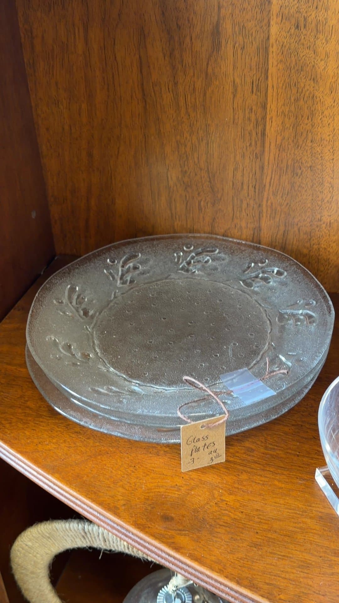 Set of Decorative Glass Plates - Image 1