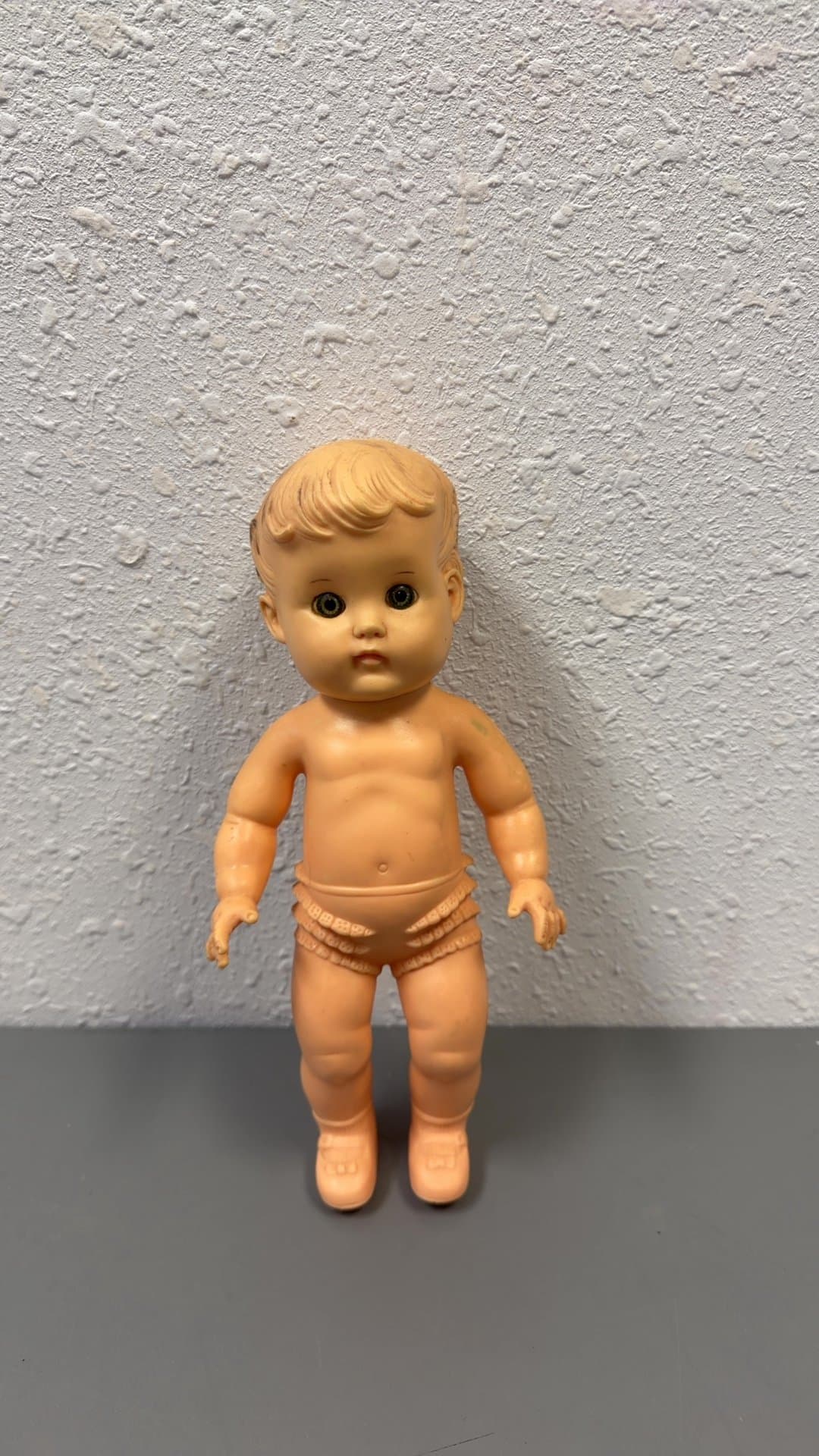 Vintage 1955 Sun Rubber Co. Squeak Baby Doll - Image 1