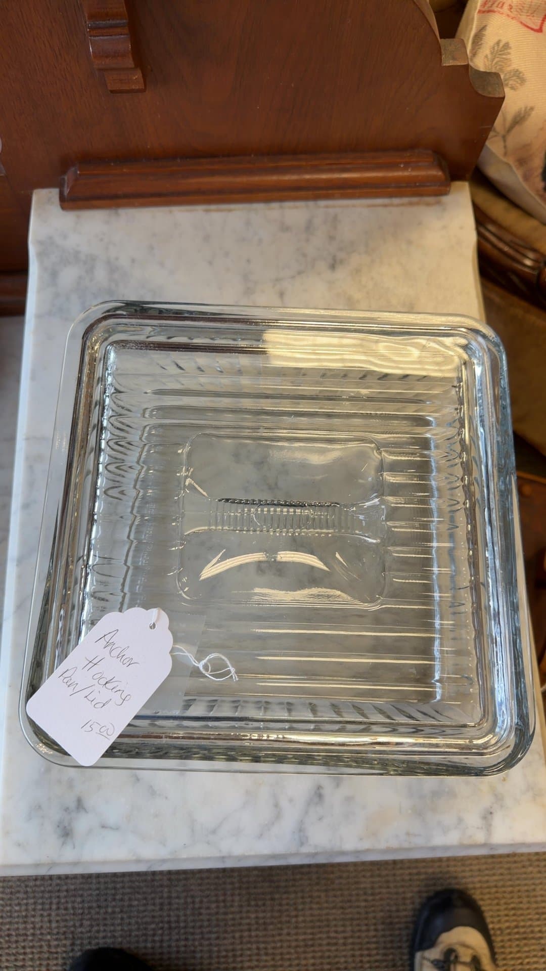 Anchor Hocking Glass Baking Dish with Lid - Image 1