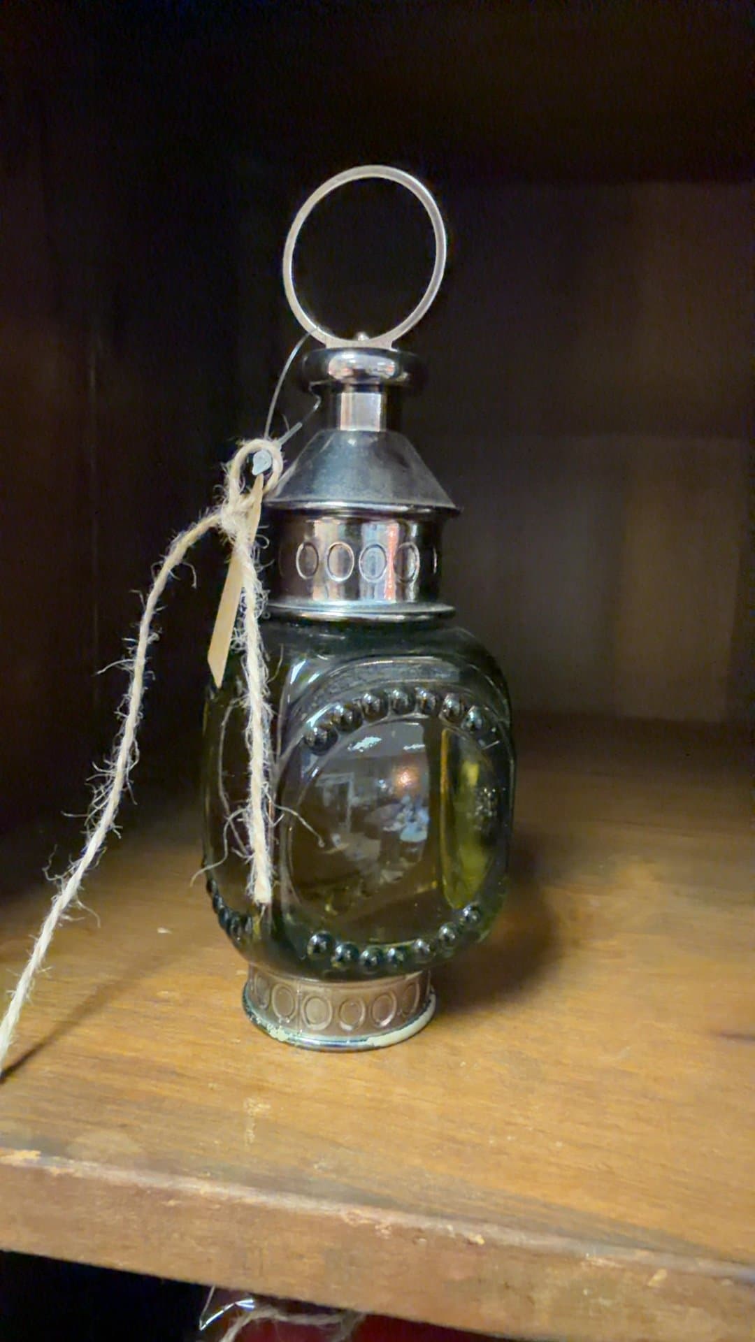 Vintage 1970s Avon Whale Oil Lantern Decanter - Image 1