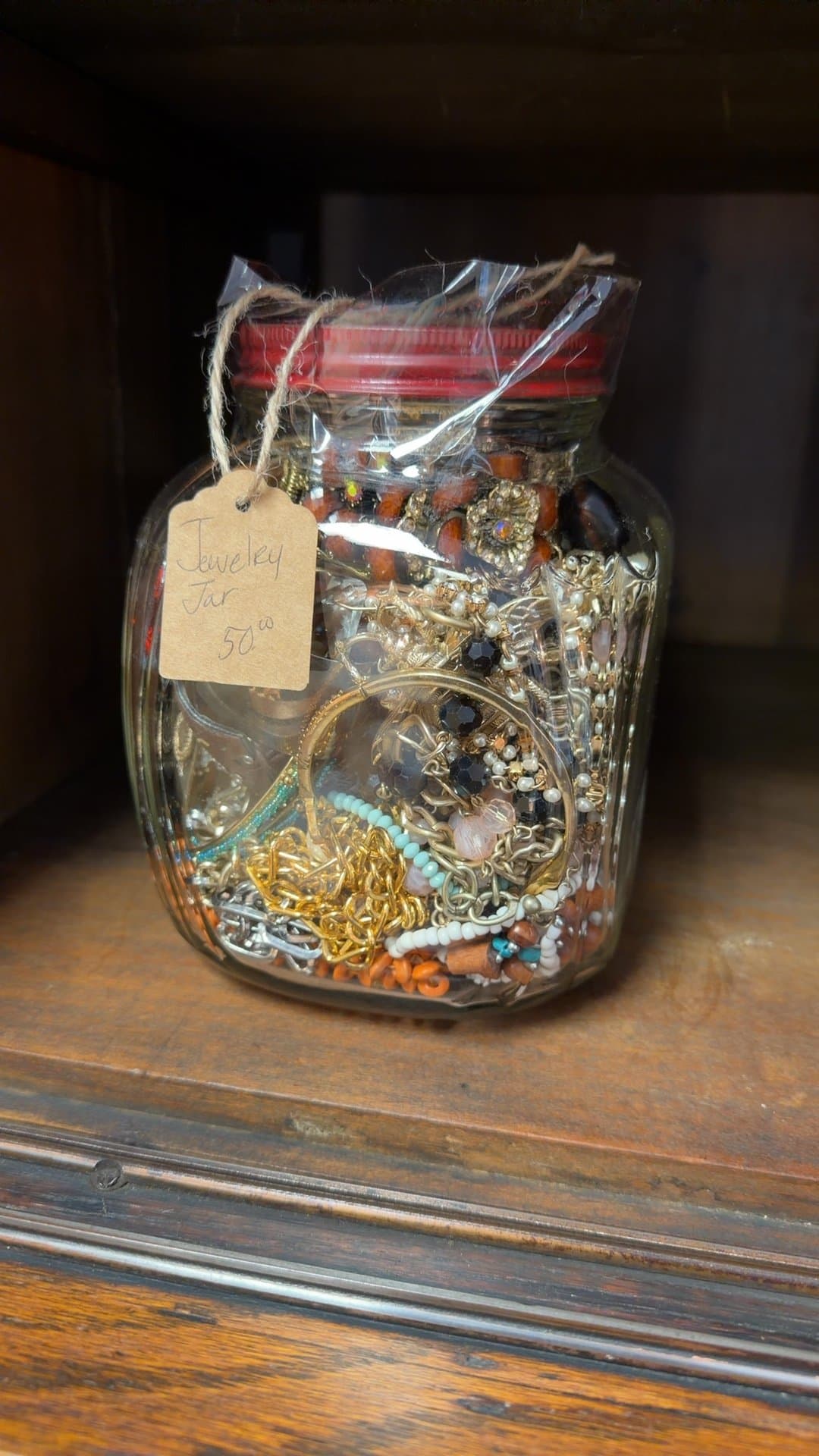 Assorted Jewelry Jar - Image 1