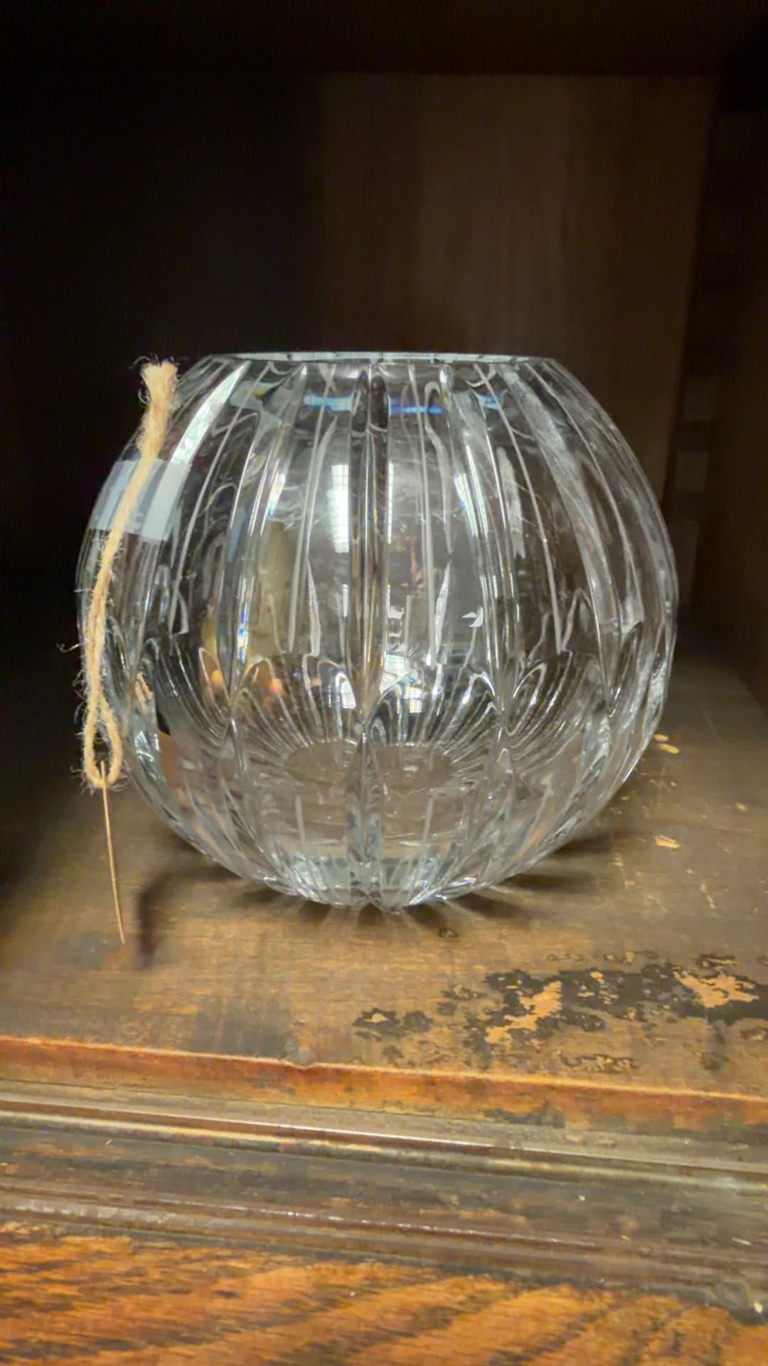 Cut Crystal Vase - Image 1