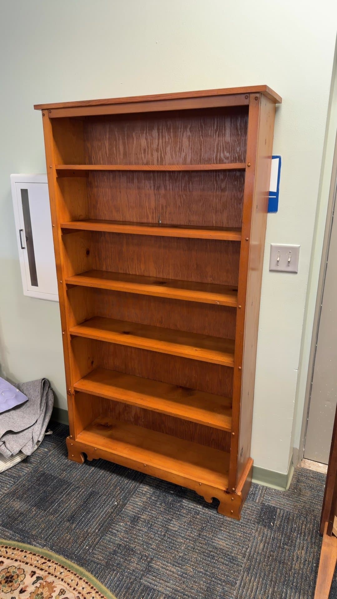 Wooden Bookshelf - Image 1