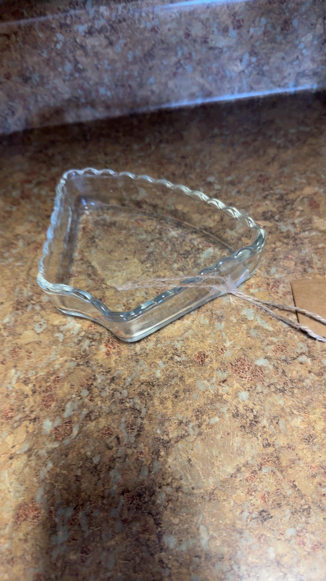 Anchor Hocking lazy susan wedge - Image 1