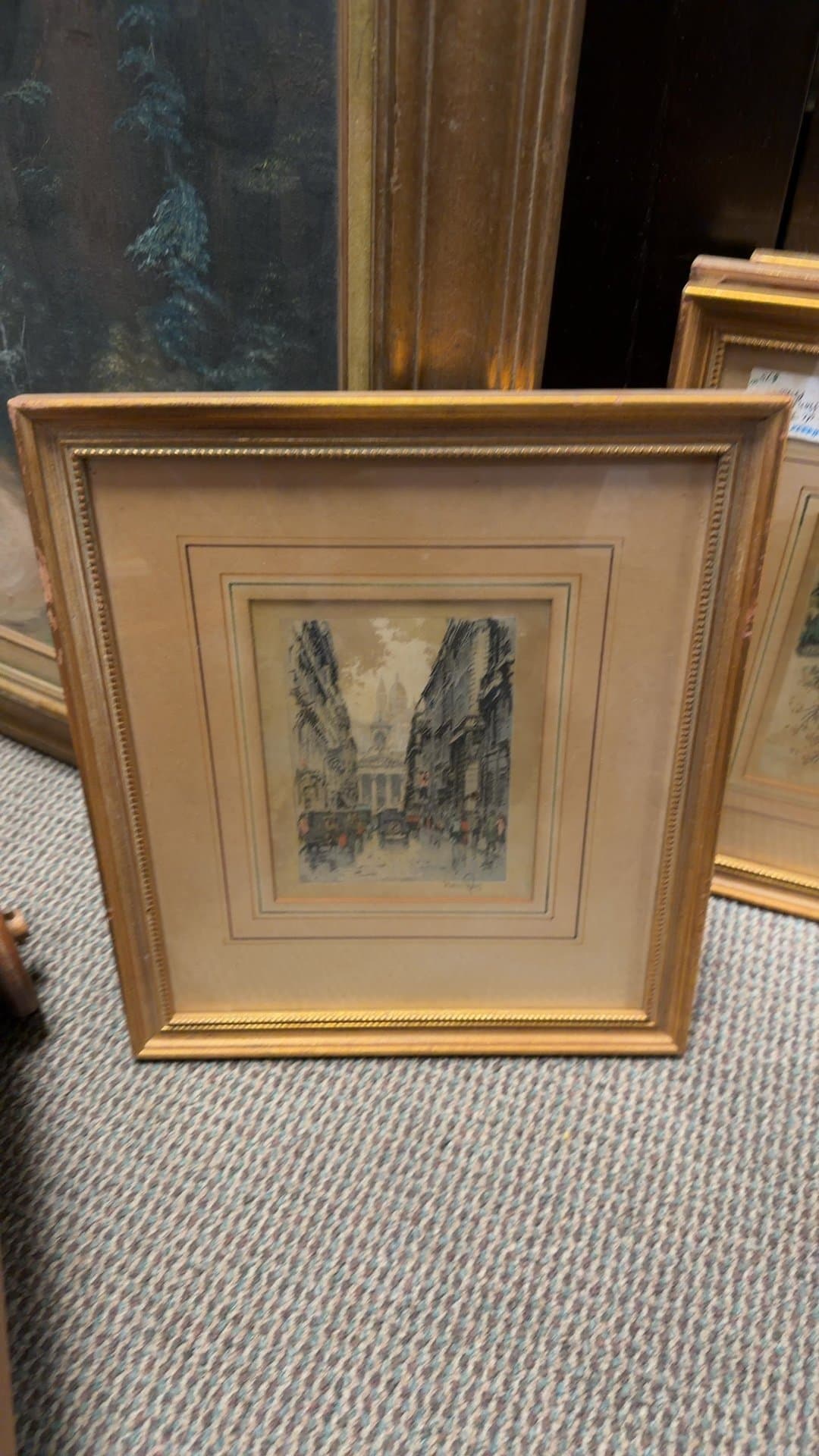 La Fitte St., Paris Print