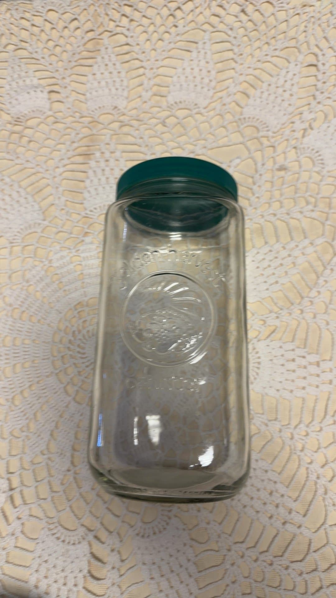 Golden Harvest Glass Canister - Image 1