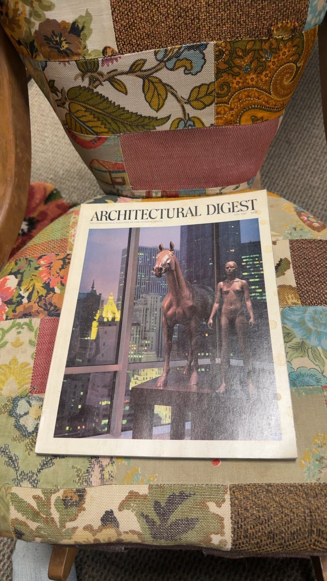 Architectural Digest Magazine July 1987 - Image 1